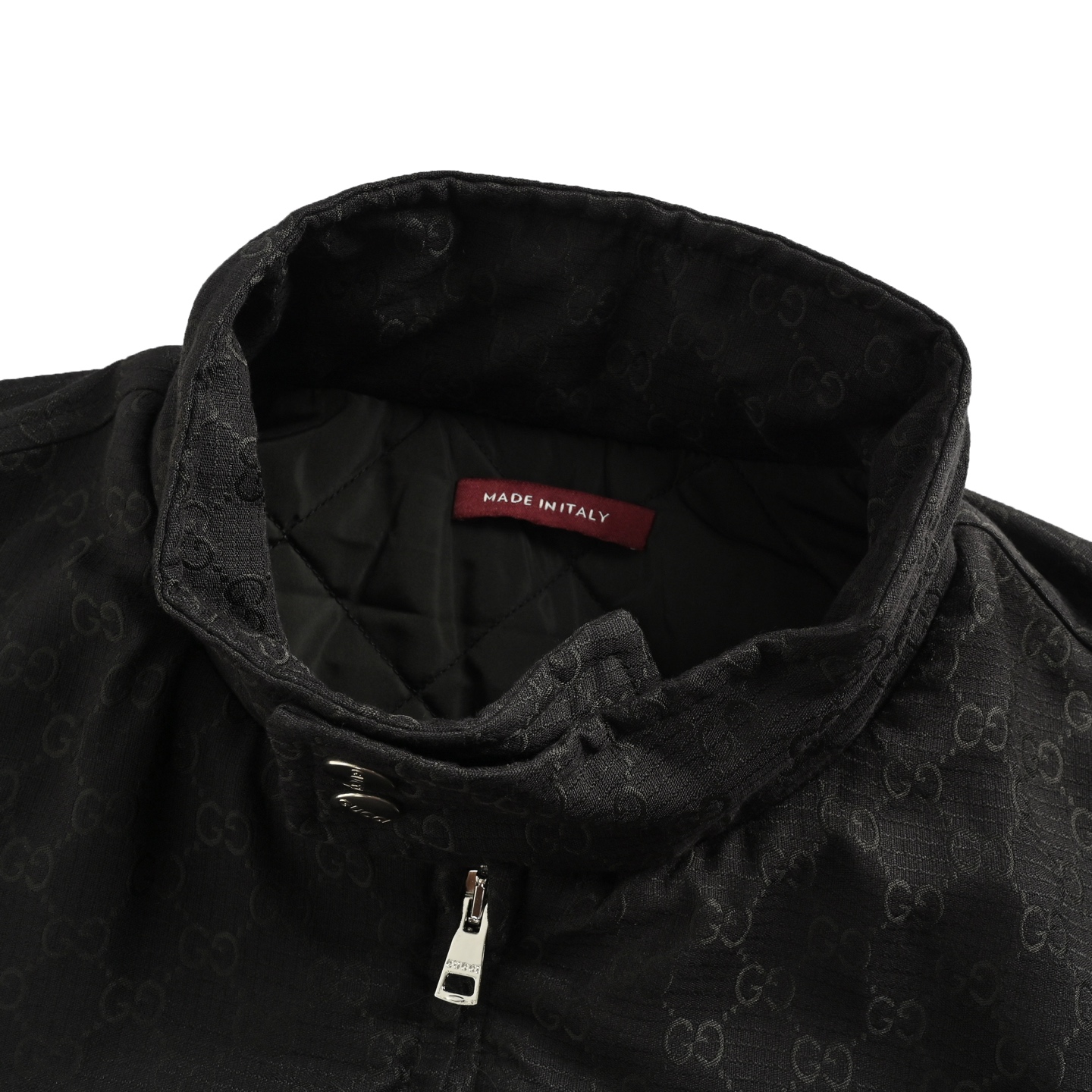 Gucci/古驰 全印GG立领夹棉夹克外套