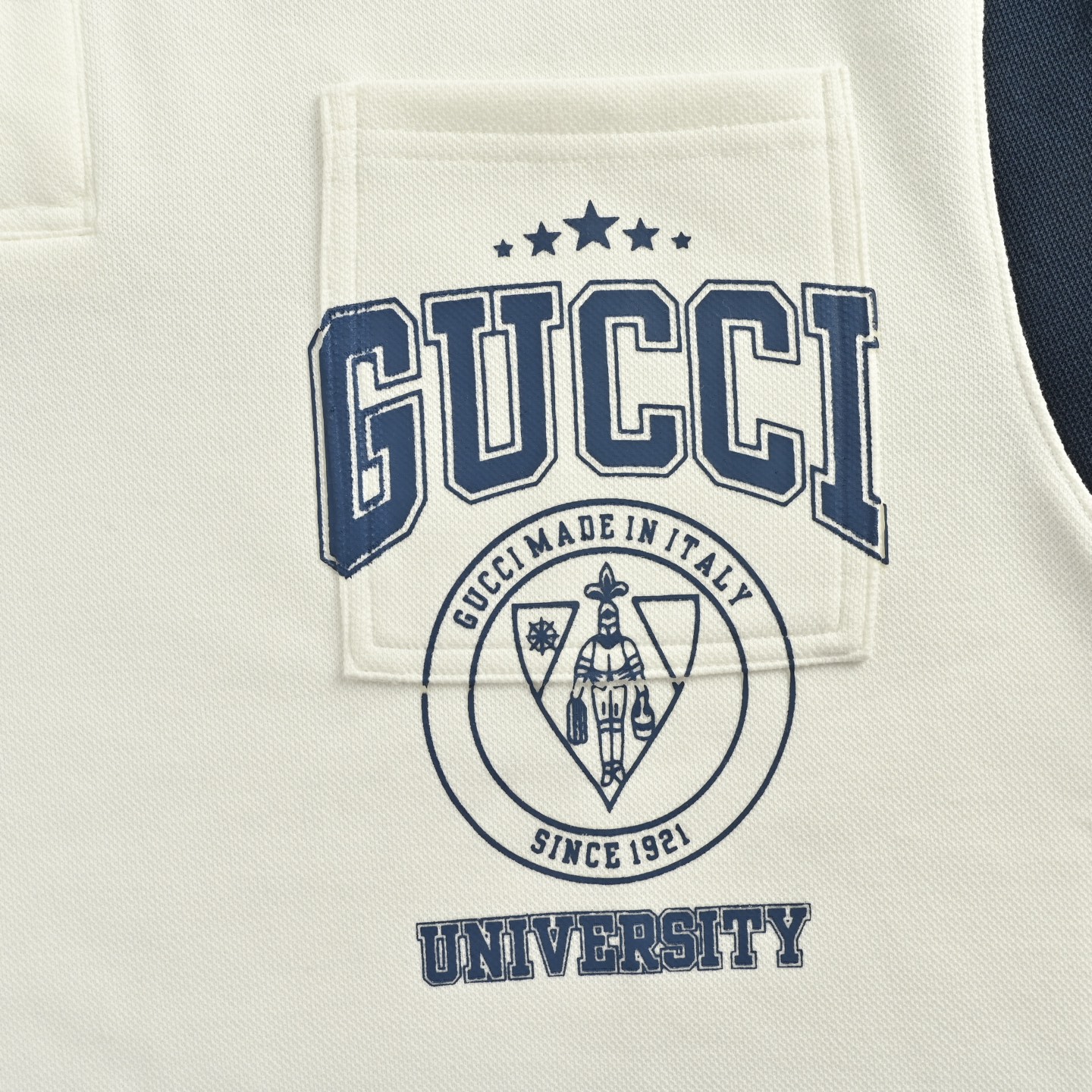 Gucci/古驰 25Fw 字母徽标logo翻领Polo长袖