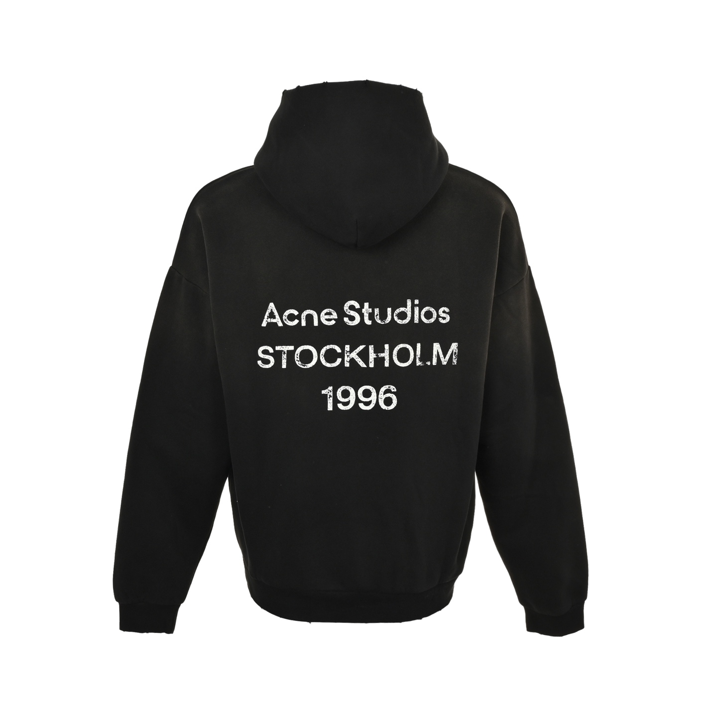 Acne studios 1996渲染水洗做旧字母印花连帽卫衣-High Quatity Cheap Brand wholesale wholesaler seller Clothes Bags handbags Sneakers Top Fashion Clothing Shoes from China Factory Chinese suppliers best Quality Beautiful Price Acne studios 1996渲染水洗做旧字母印花连帽卫衣