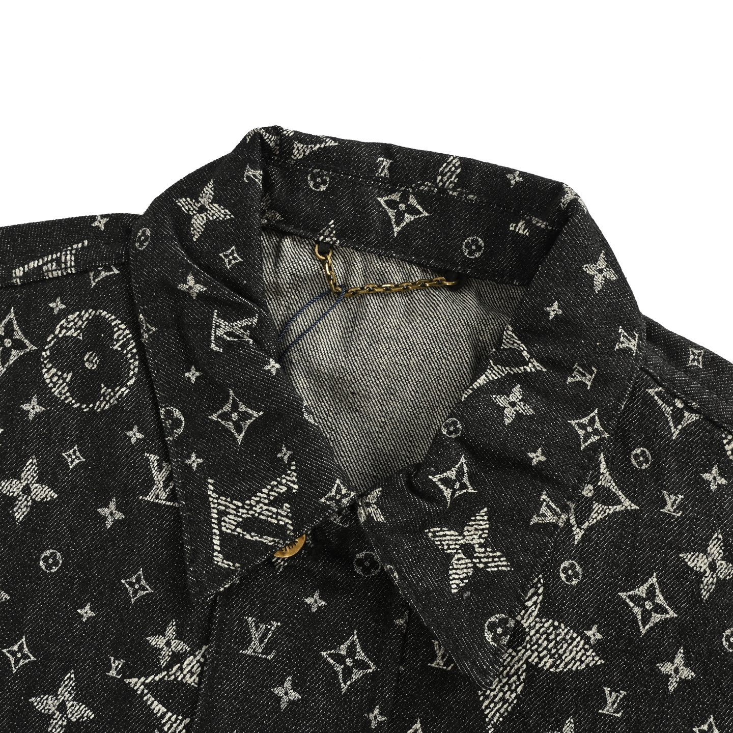 Louis Vuitton/路易威登 满印老花提花牛仔外套-High Quatity Cheap Brand wholesale wholesaler seller Clothes Bags handbags Sneakers Top Fashion Clothing Shoes from China Factory Chinese suppliers best Quality Beautiful Price Louis Vuitton/路易威登 满印老花提花牛仔外套