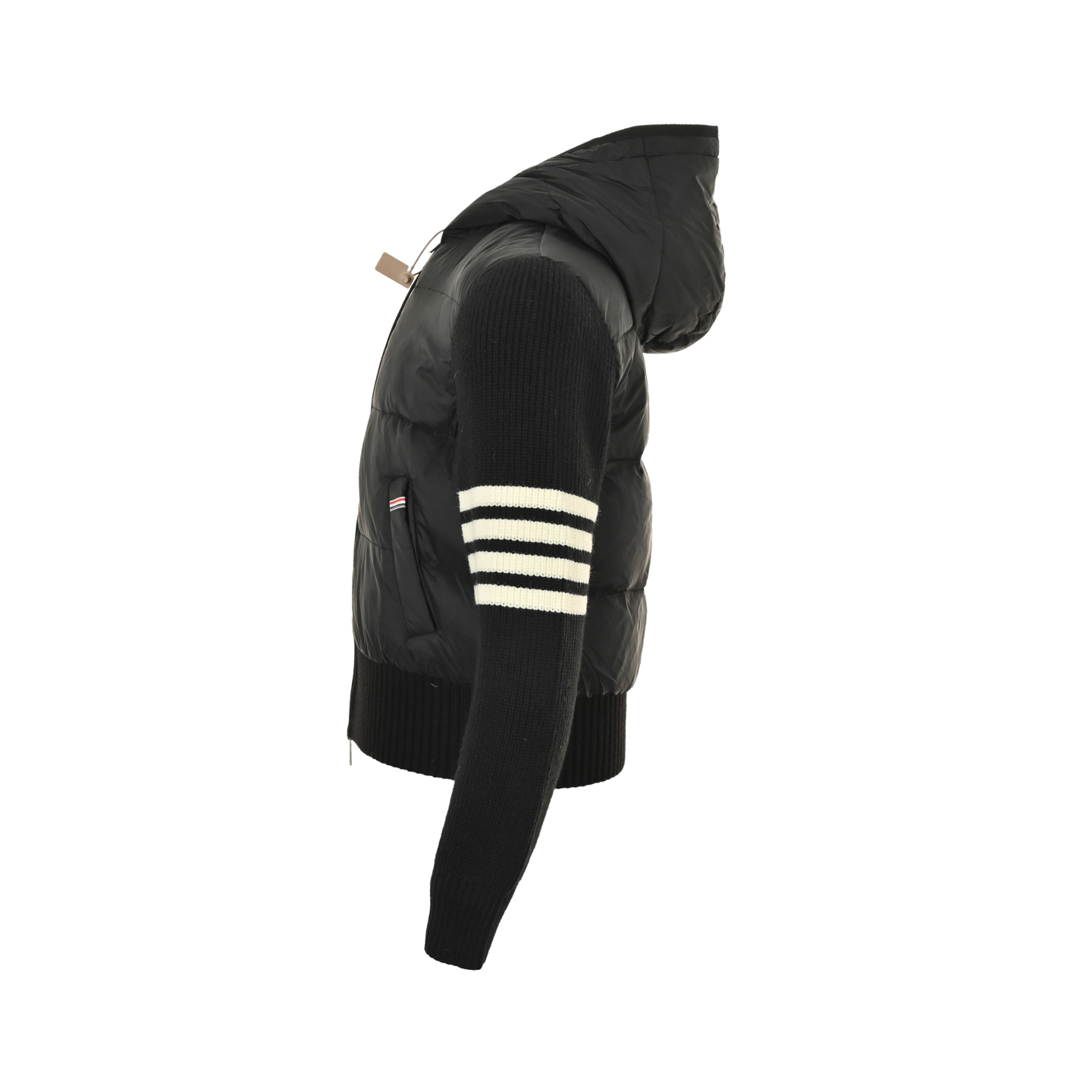 Thom Browne/汤姆布朗 四条杠针织拼接羽绒服-High Quatity Cheap Brand wholesale wholesaler seller Clothes Bags handbags Sneakers Top Fashion Clothing Shoes from China Factory Chinese suppliers best Quality Beautiful Price Thom Browne/汤姆布朗 四条杠针织拼接羽绒服