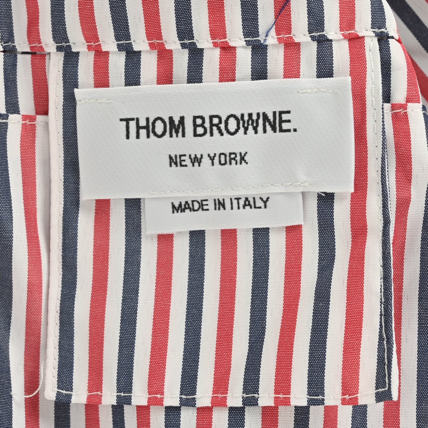 Thom Browne/汤姆布朗 双袖标反光四杠冲锋衣外套