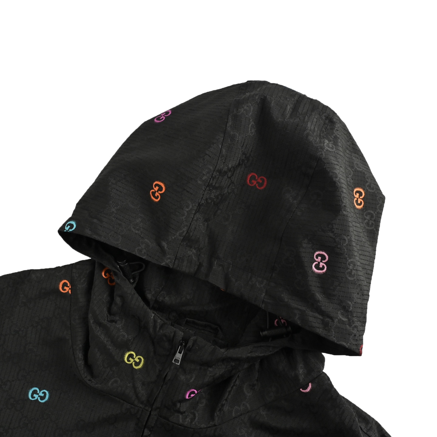 Gucci/古驰 彩色提花GG帆布拼接夹克外套