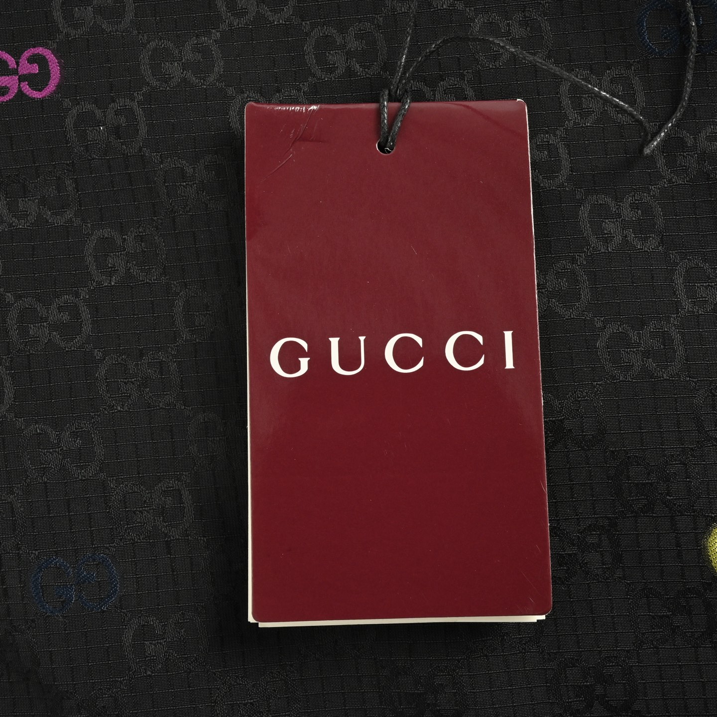 Gucci/古驰 彩色提花GG帆布拼接夹克外套