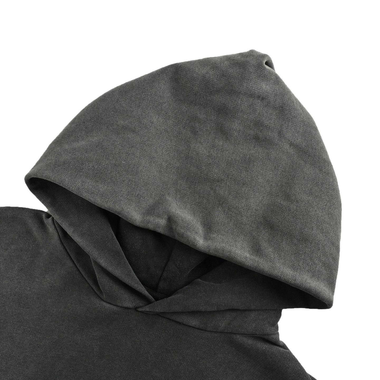 Balenciaga/巴黎世家 25Fw 前后刺绣水洗连帽卫衣洗水黑