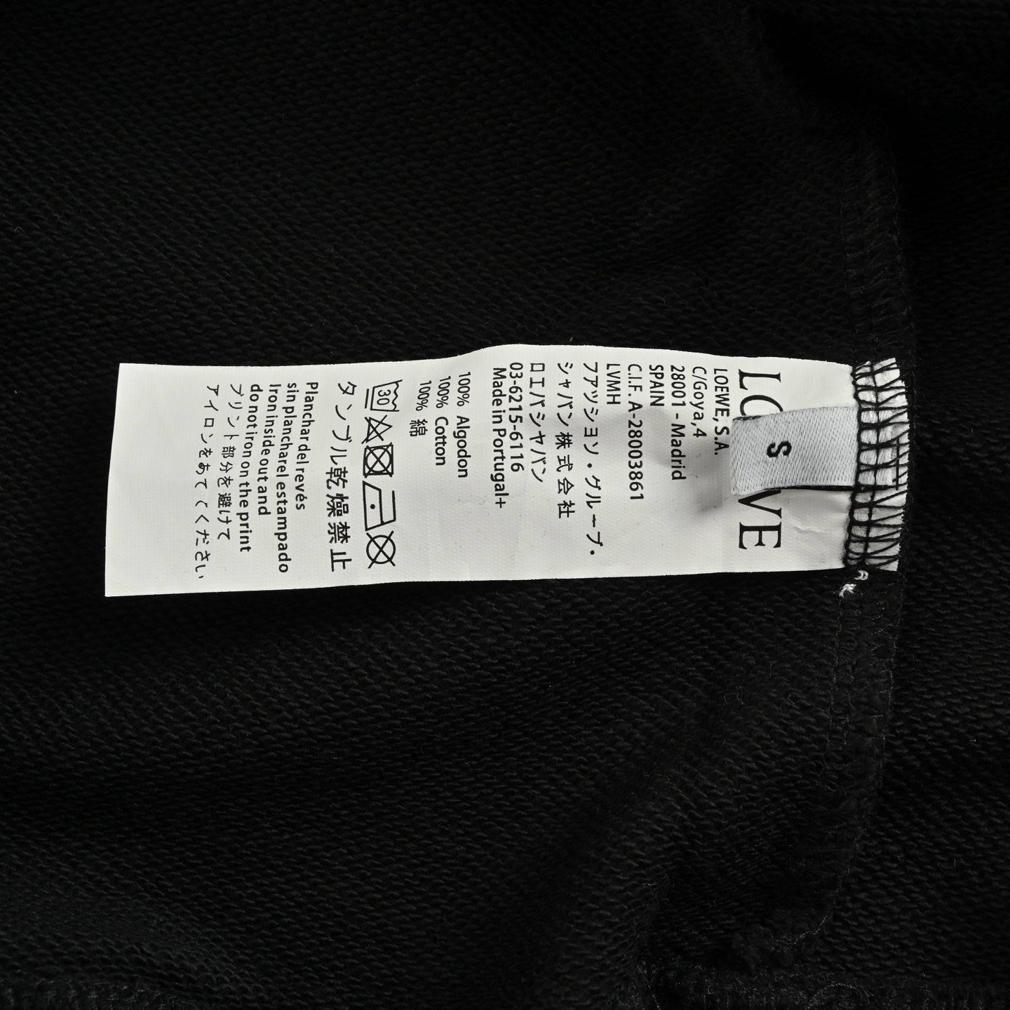 Loewe/罗意威 口袋logo提花圆领卫衣-High Quatity Cheap Brand wholesale wholesaler seller Clothes Bags handbags Sneakers Top Fashion Clothing Shoes from China Factory Chinese suppliers best Quality Beautiful Price Loewe/罗意威 口袋logo提花圆领卫衣