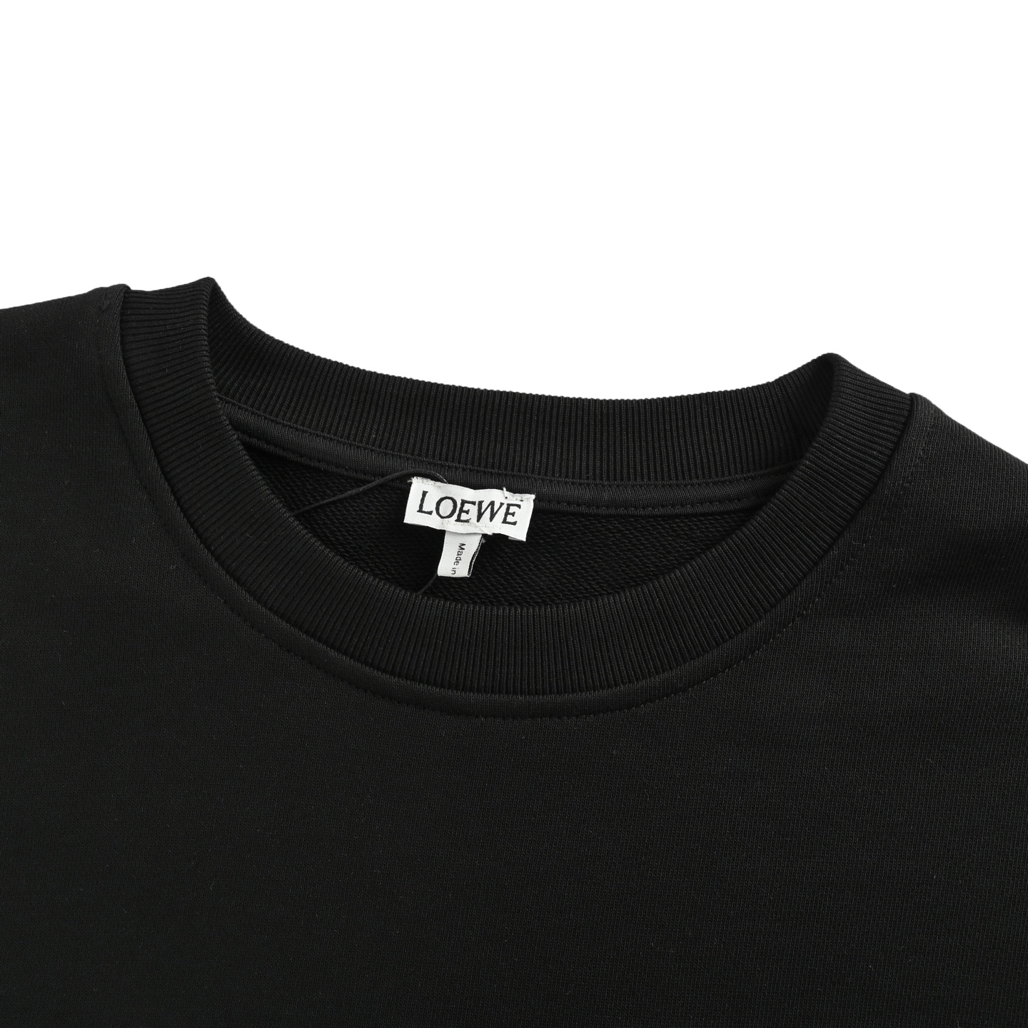 Loewe/罗意威 口袋logo提花圆领卫衣-High Quatity Cheap Brand wholesale wholesaler seller Clothes Bags handbags Sneakers Top Fashion Clothing Shoes from China Factory Chinese suppliers best Quality Beautiful Price Loewe/罗意威 口袋logo提花圆领卫衣