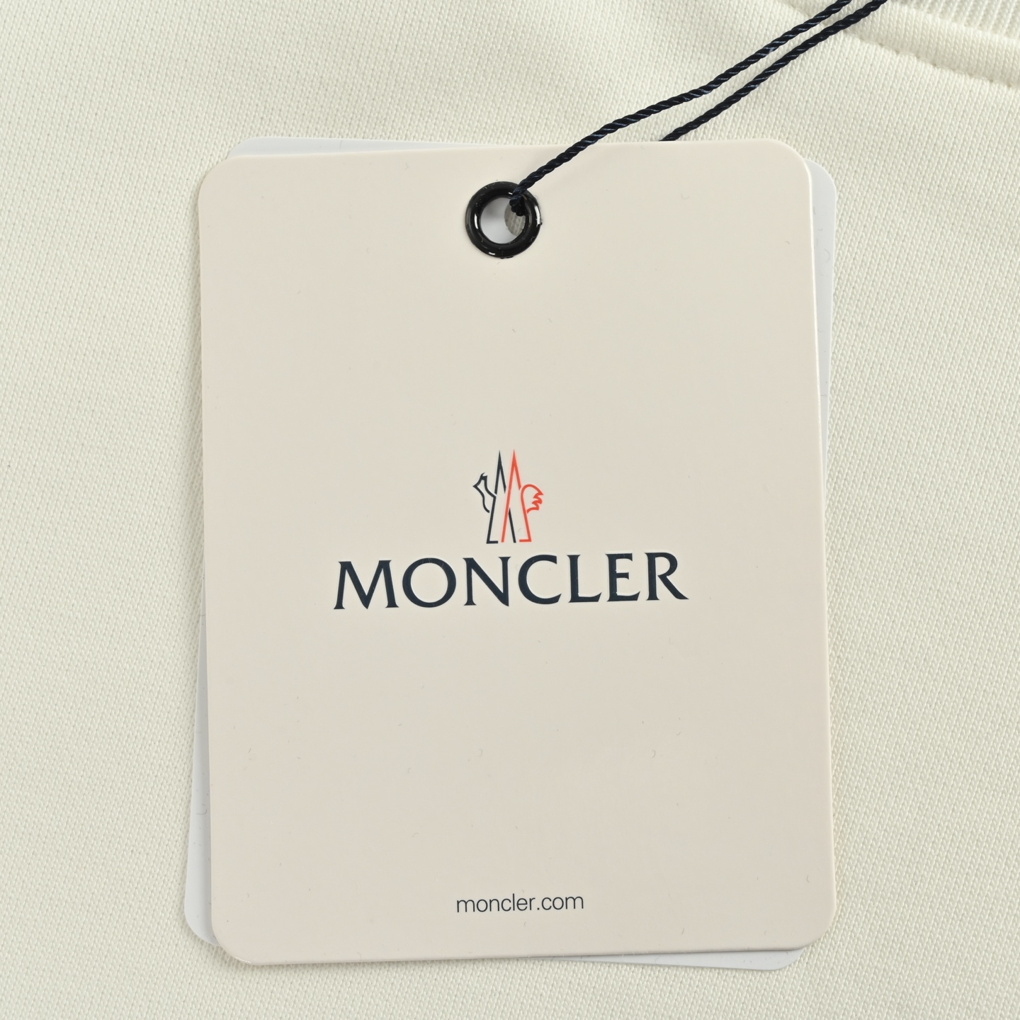 Moncler 蒙口 小怪兽植毛绣花徽章圆领卫衣