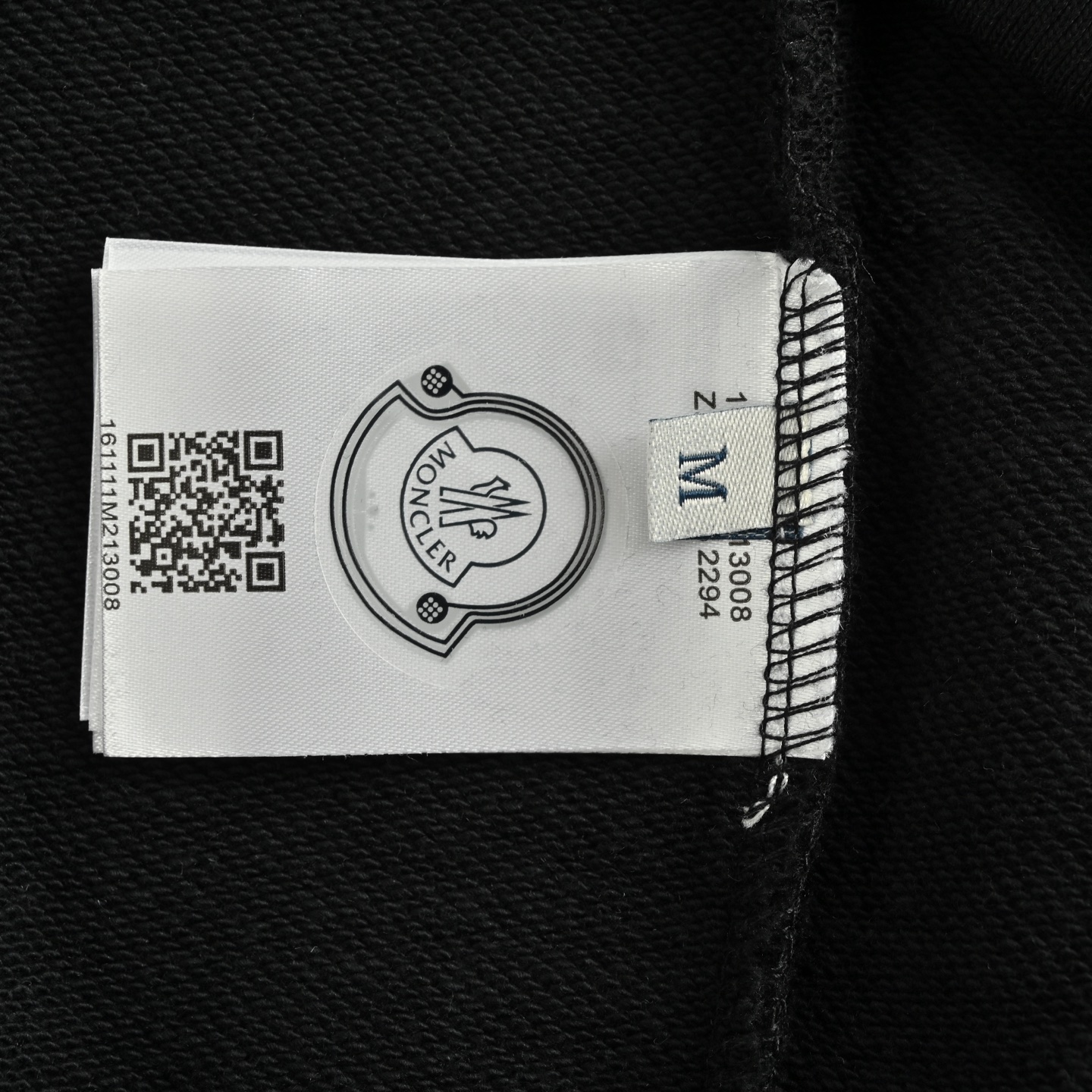 Moncler/蒙口 小怪兽植毛绣花徽章圆领卫衣