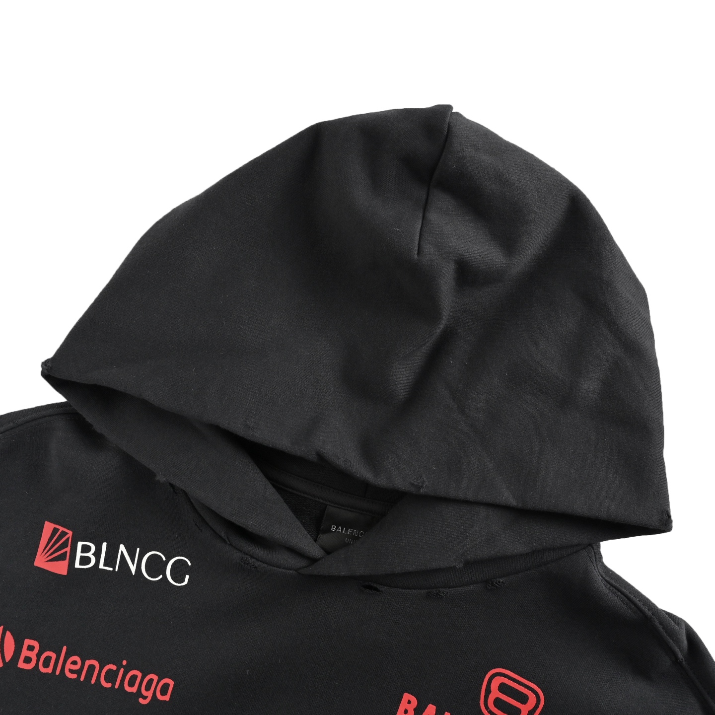 Balenciaga/巴黎世家 多标印花连帽卫衣