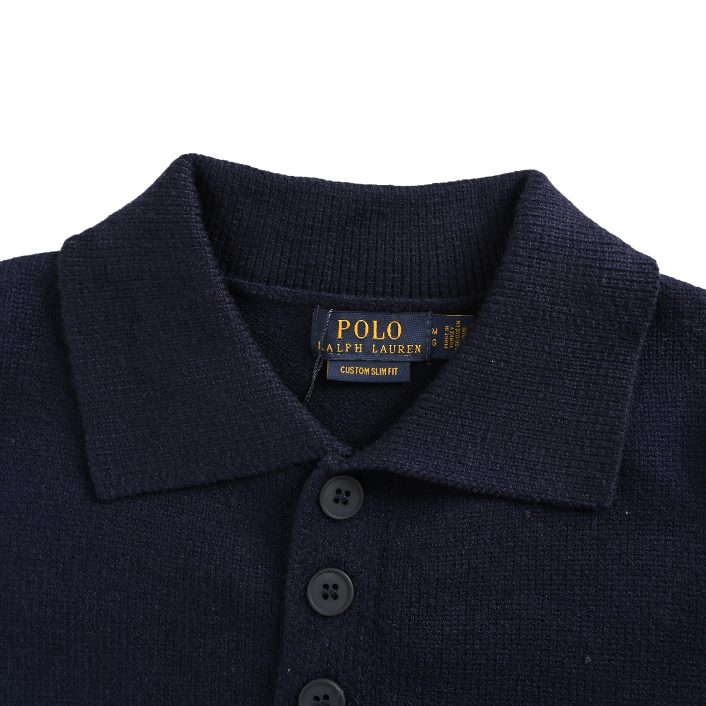 Ralph Lauren/拉夫劳伦25ss 翻领Polo针织毛衣 本白 藏青 卡其 灰色