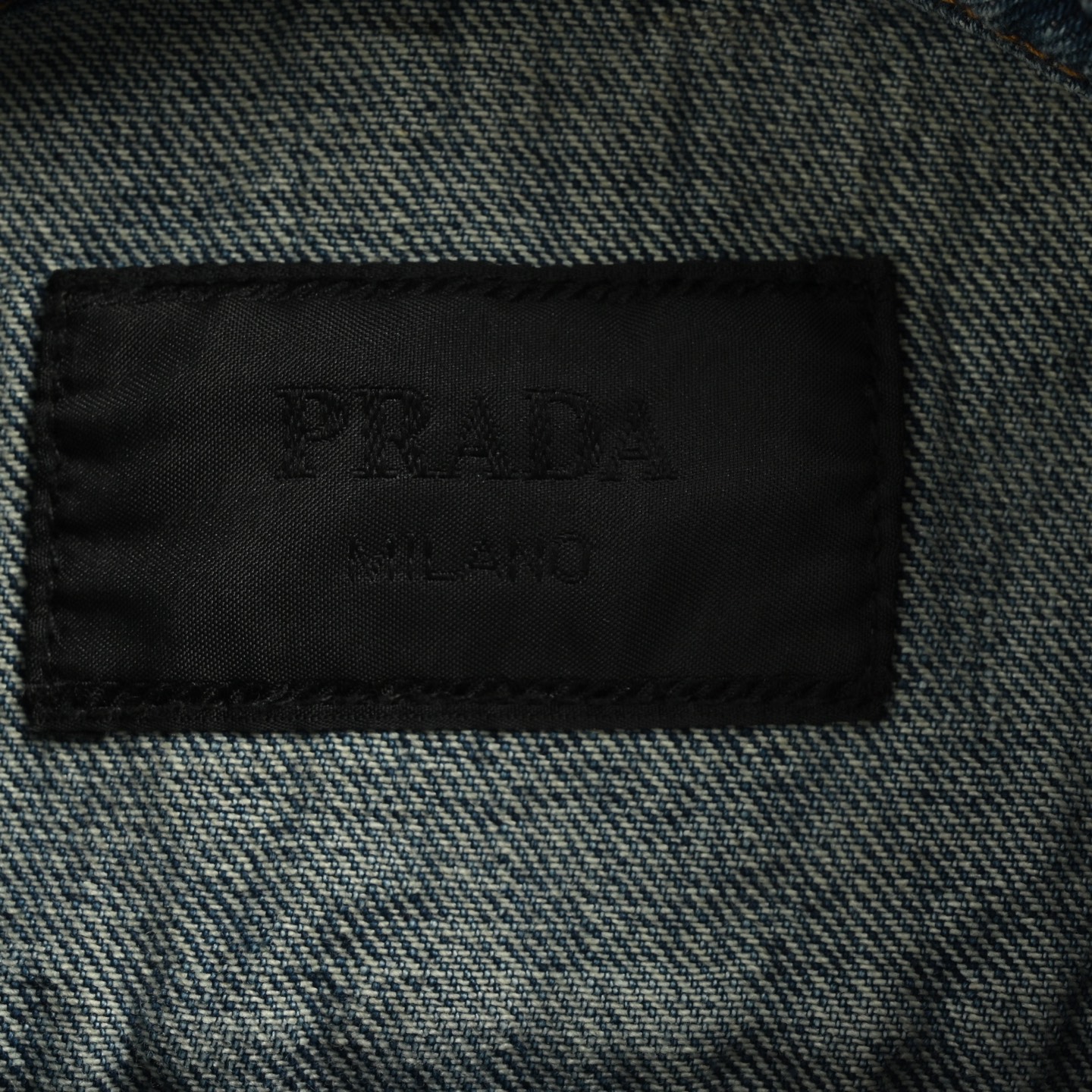 Prada/普拉达 后背小标牛仔衬衫外套