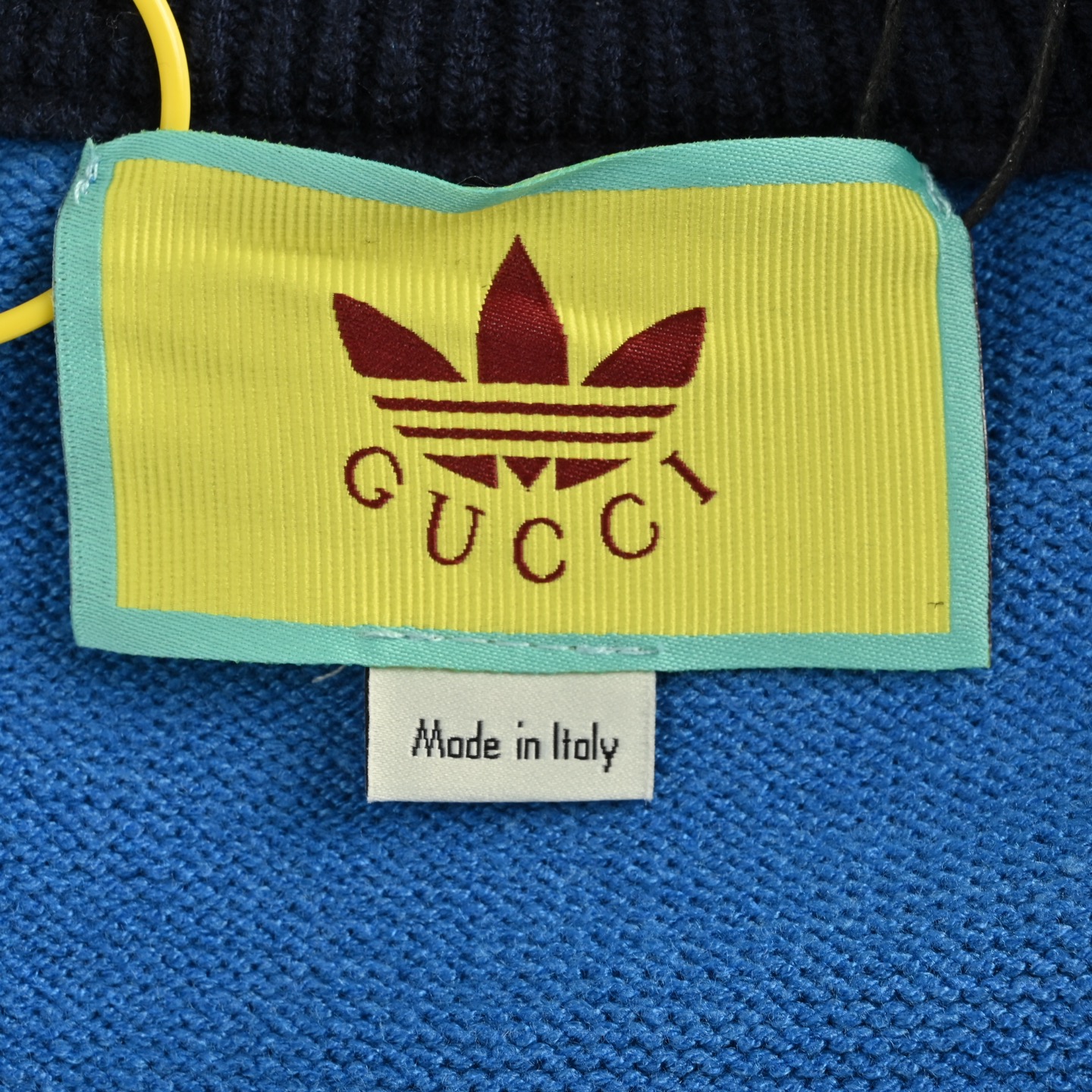 Gucci & Adidas 25ss 联名三叶草刺绣针织外套-High Quatity Cheap Brand wholesale wholesaler seller Clothes Bags handbags Sneakers Top Fashion Clothing Shoes from China Factory Chinese suppliers best Quality Beautiful Price Gucci & Adidas 25ss 联名三叶草刺绣针织外套