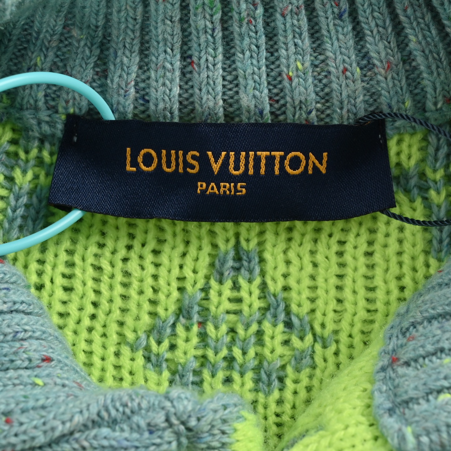 Louis Vuitton/路易威登 25Fw 满印老花提花毛衣开衫