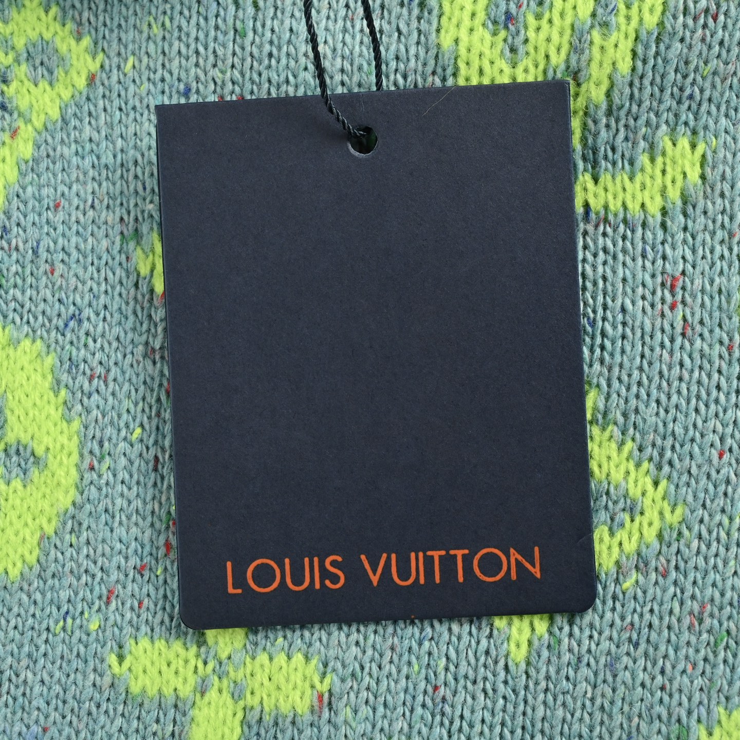 Louis Vuitton/路易威登 25Fw 满印老花提花毛衣开衫