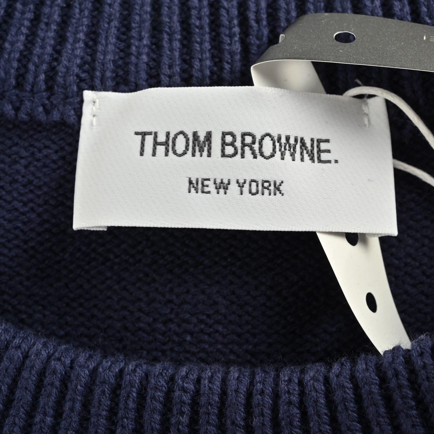 Thom Browne/汤姆布朗 色织四杠圆领毛衣 Thom Browne/汤姆布朗 色织四杠圆领毛衣