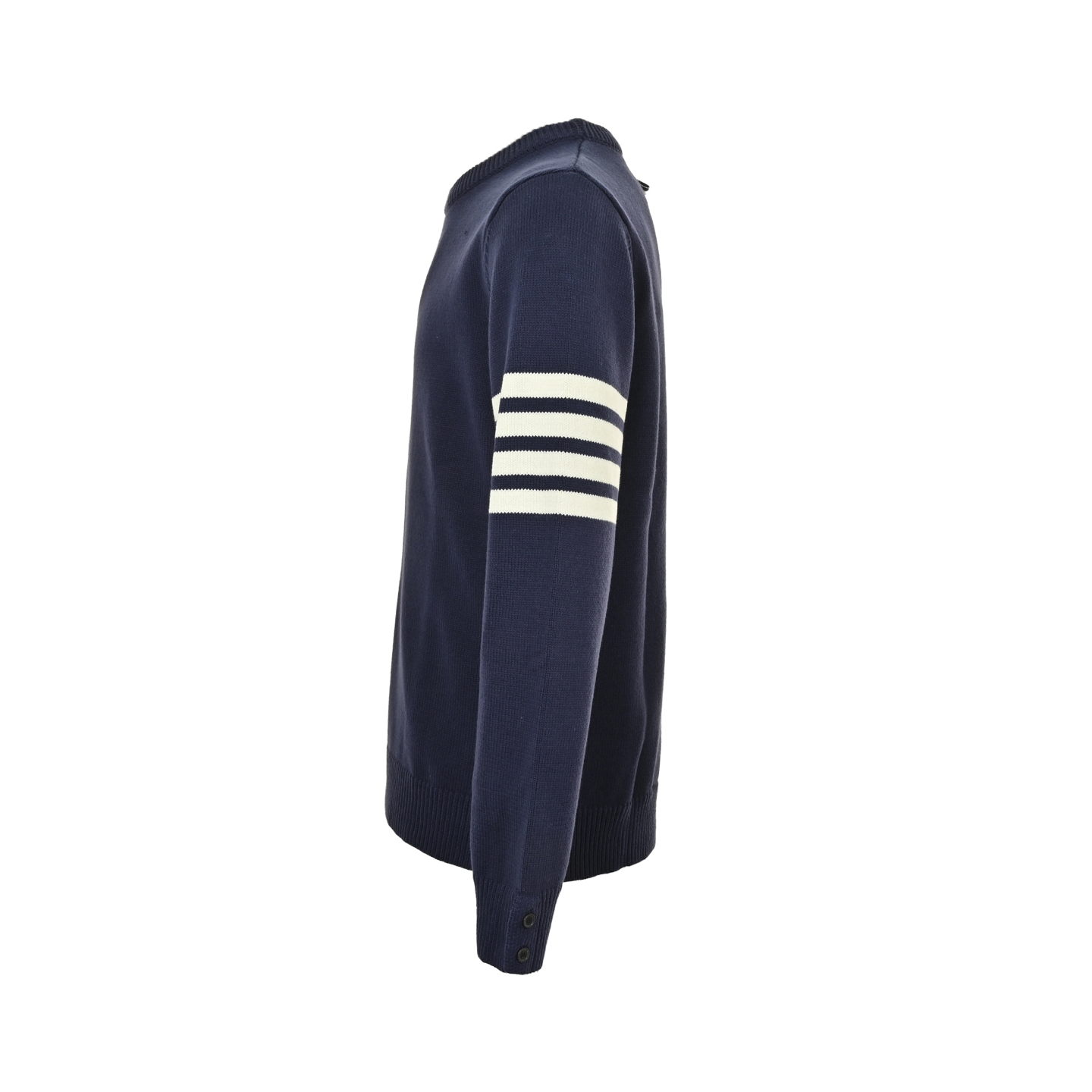 Thom Browne/汤姆布朗 色织四杠圆领毛衣 Thom Browne/汤姆布朗 色织四杠圆领毛衣