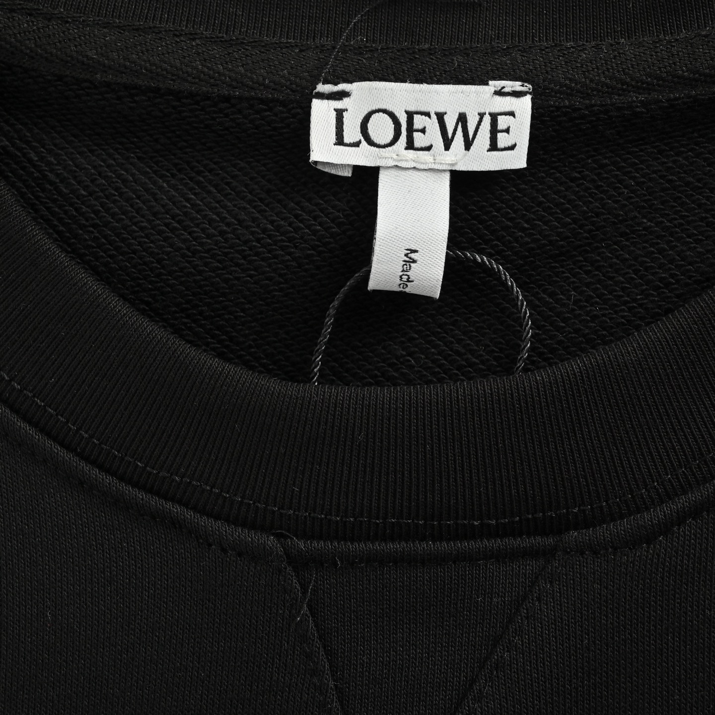 Loewe/罗意威 25Fw 刺绣字母圆领卫衣