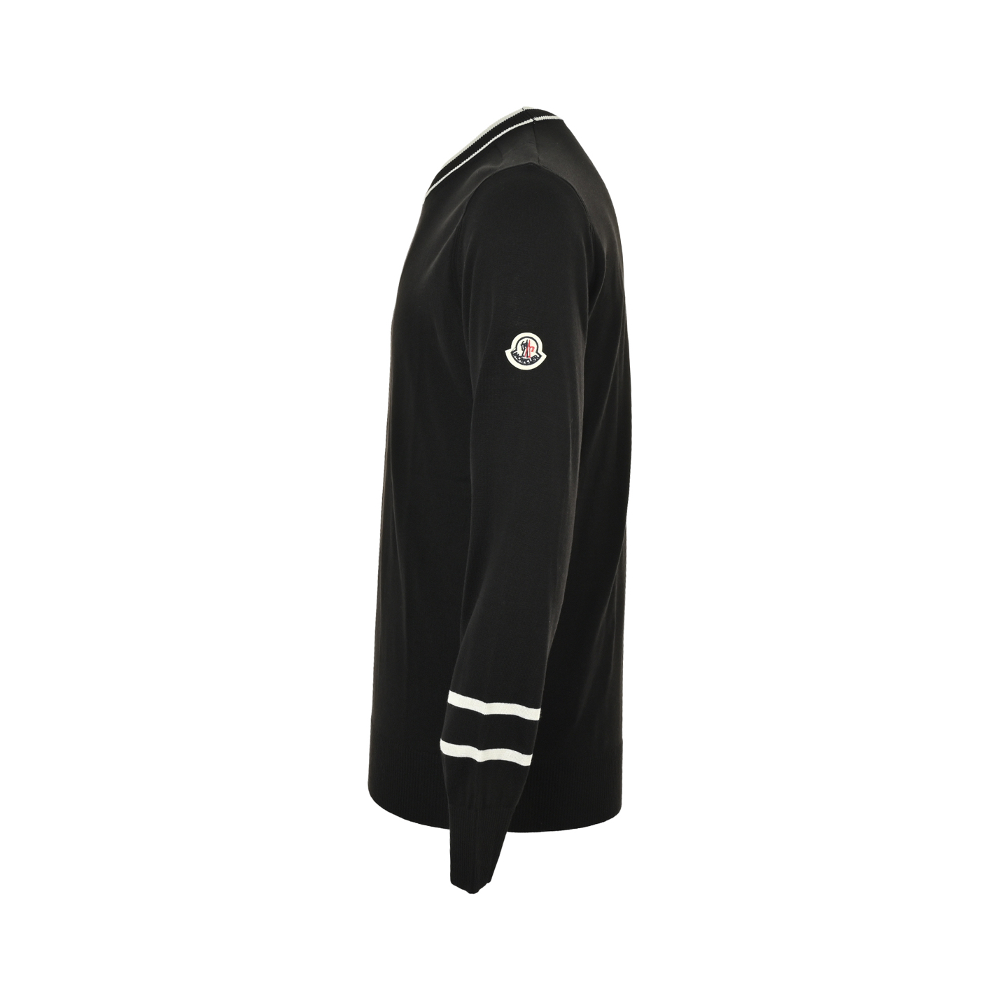 Moncler/蒙口 袖子条纹桑蚕丝针织毛衣-High Quatity Cheap Brand wholesale wholesaler seller Clothes Bags handbags Sneakers Top Fashion Clothing Shoes from China Factory Chinese suppliers best Quality Beautiful Price Moncler/蒙口 袖子条纹桑蚕丝针织毛衣