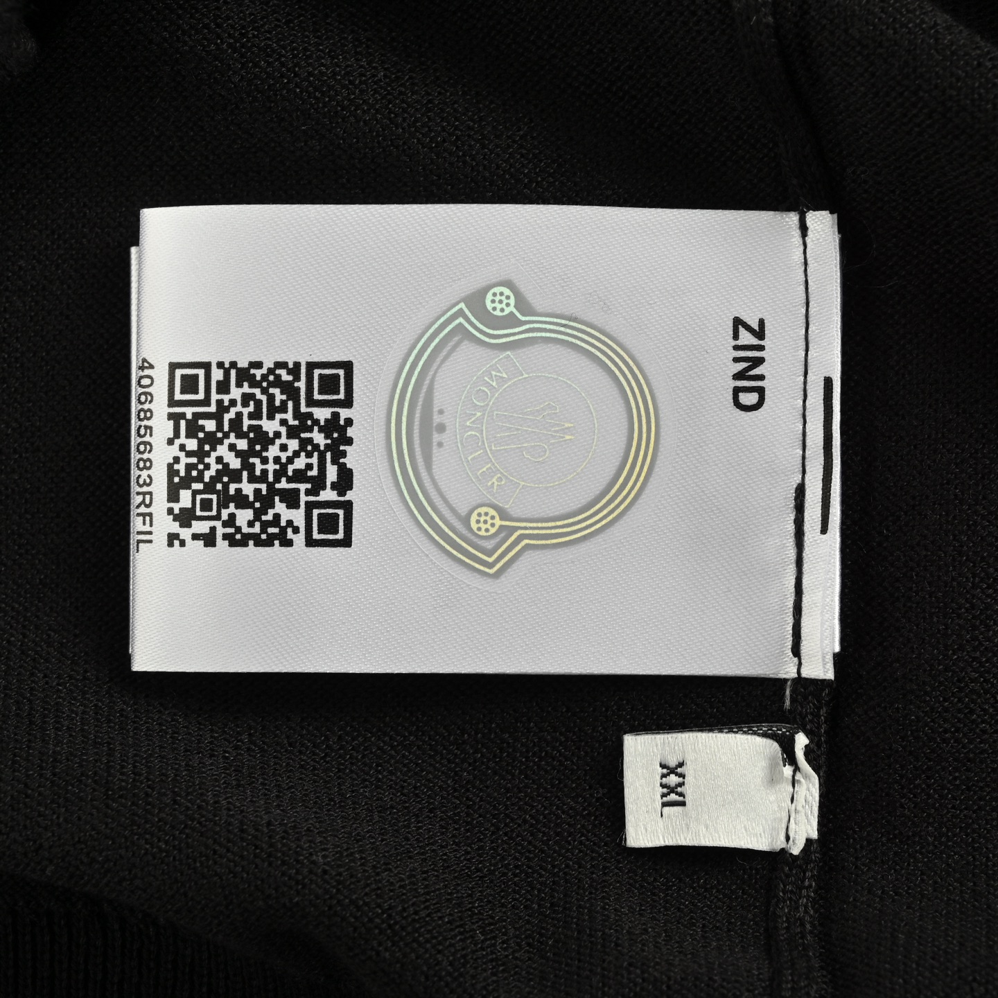 Moncler/蒙口 肩膀条纹桑蚕丝针织毛衣