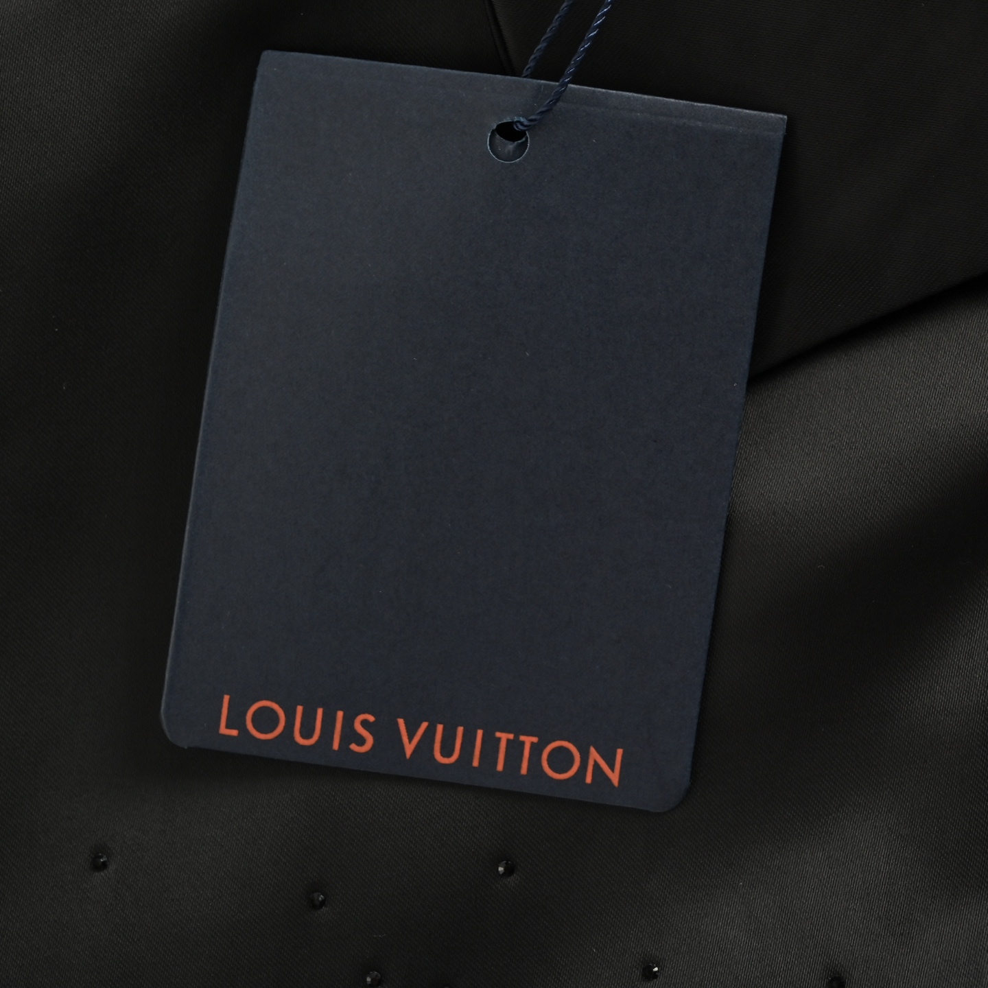 Louis Vuitton/路易威登 横须贺醋酸烫钻翻领轻薄棉服外套