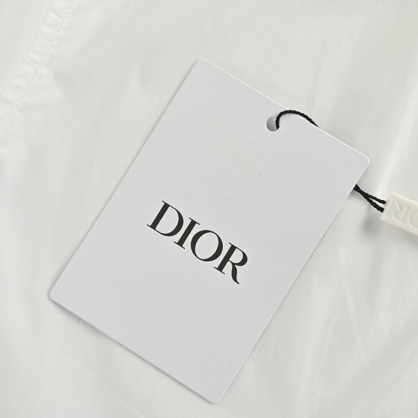 Dior/迪奥 方长标府绸翻领贴袋长袖衬衫 Dior/迪奥 方长标府绸翻领贴袋长袖衬衫
