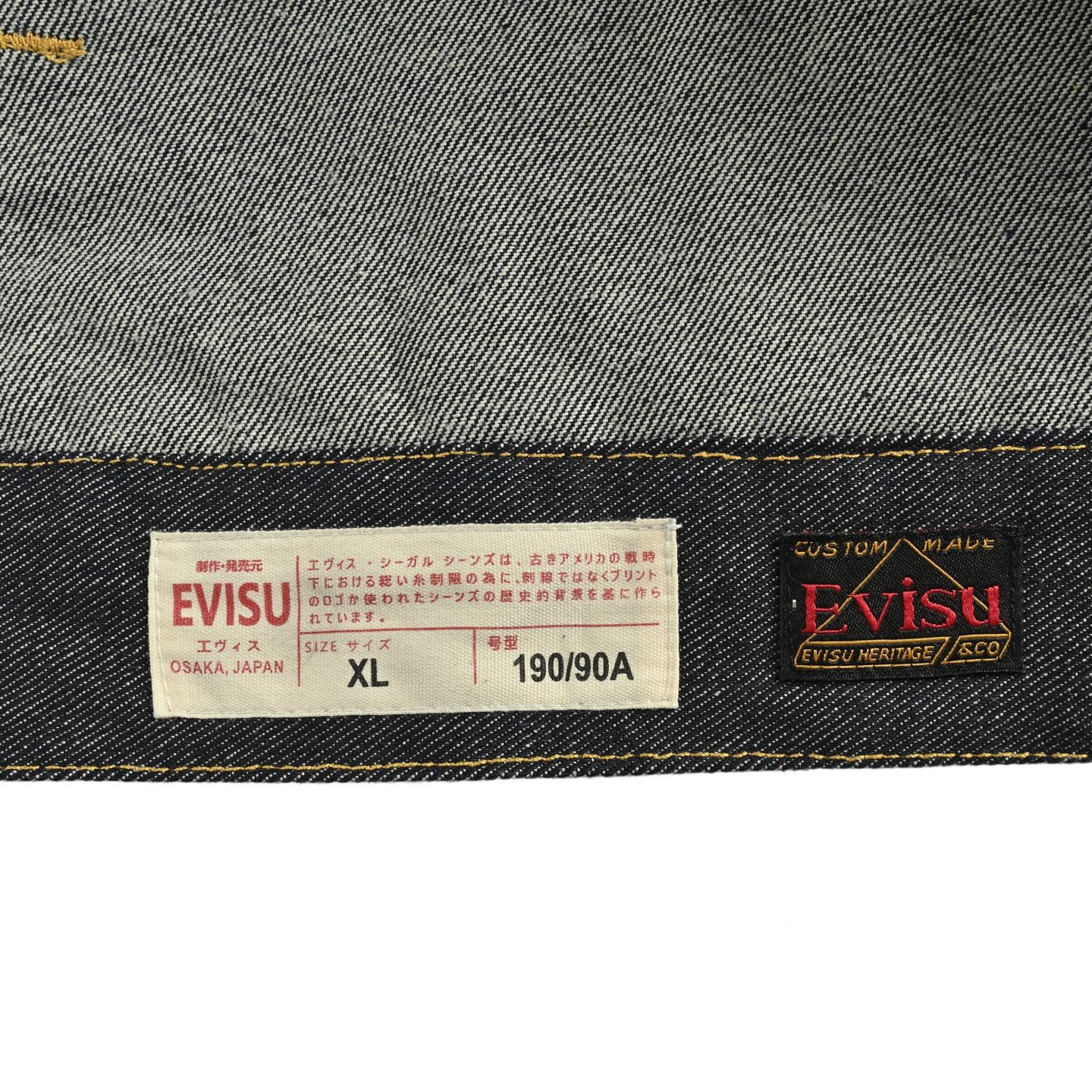 Evisu/福神 25Fw 牛年限定刺绣牛仔外套 Evisu/福神 25Fw 牛年限定刺绣牛仔外套