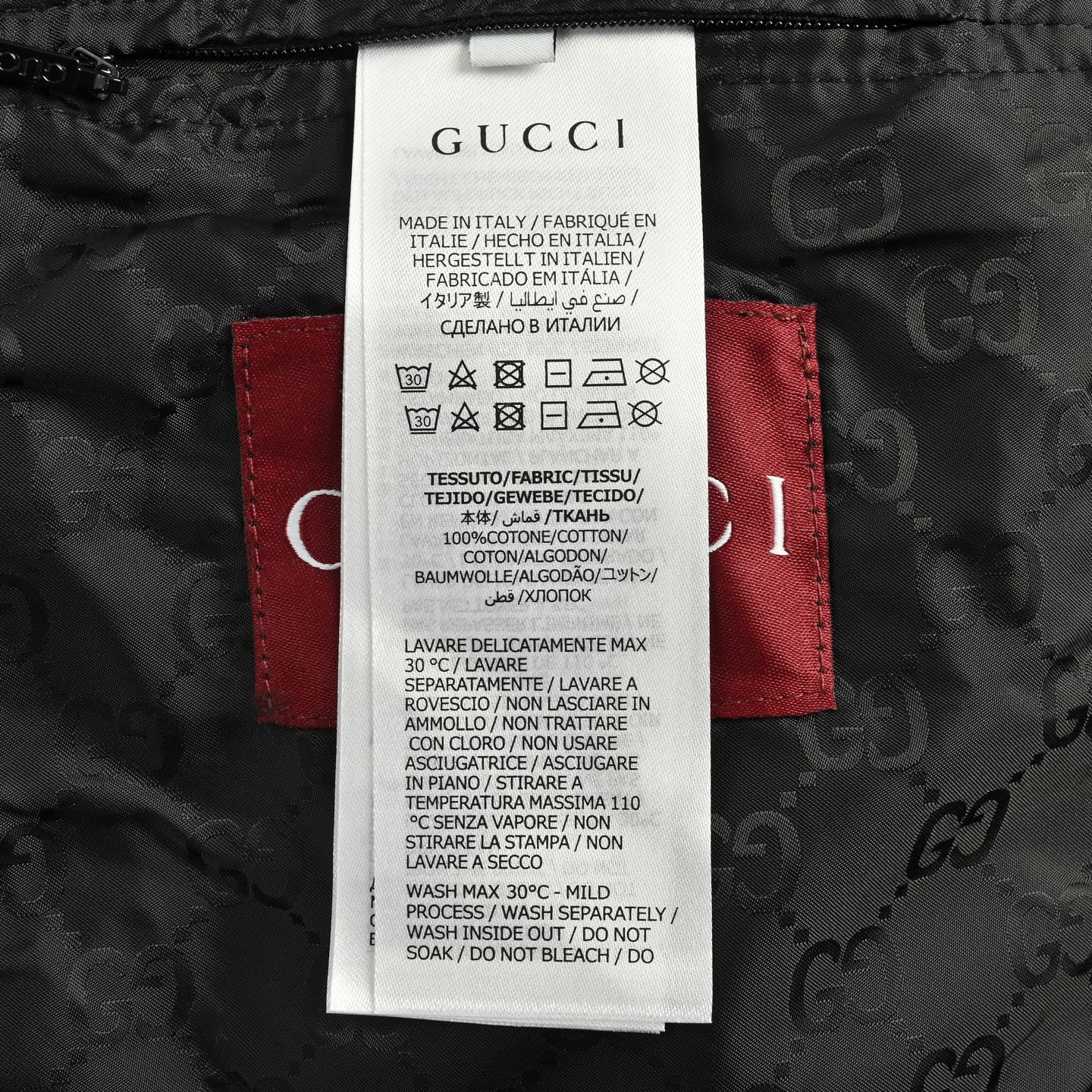 Gucci/古驰 25Fw 满印GG可收纳连帽夹克外套 Gucci/古驰 25Fw 满印GG可收纳连帽夹克外套