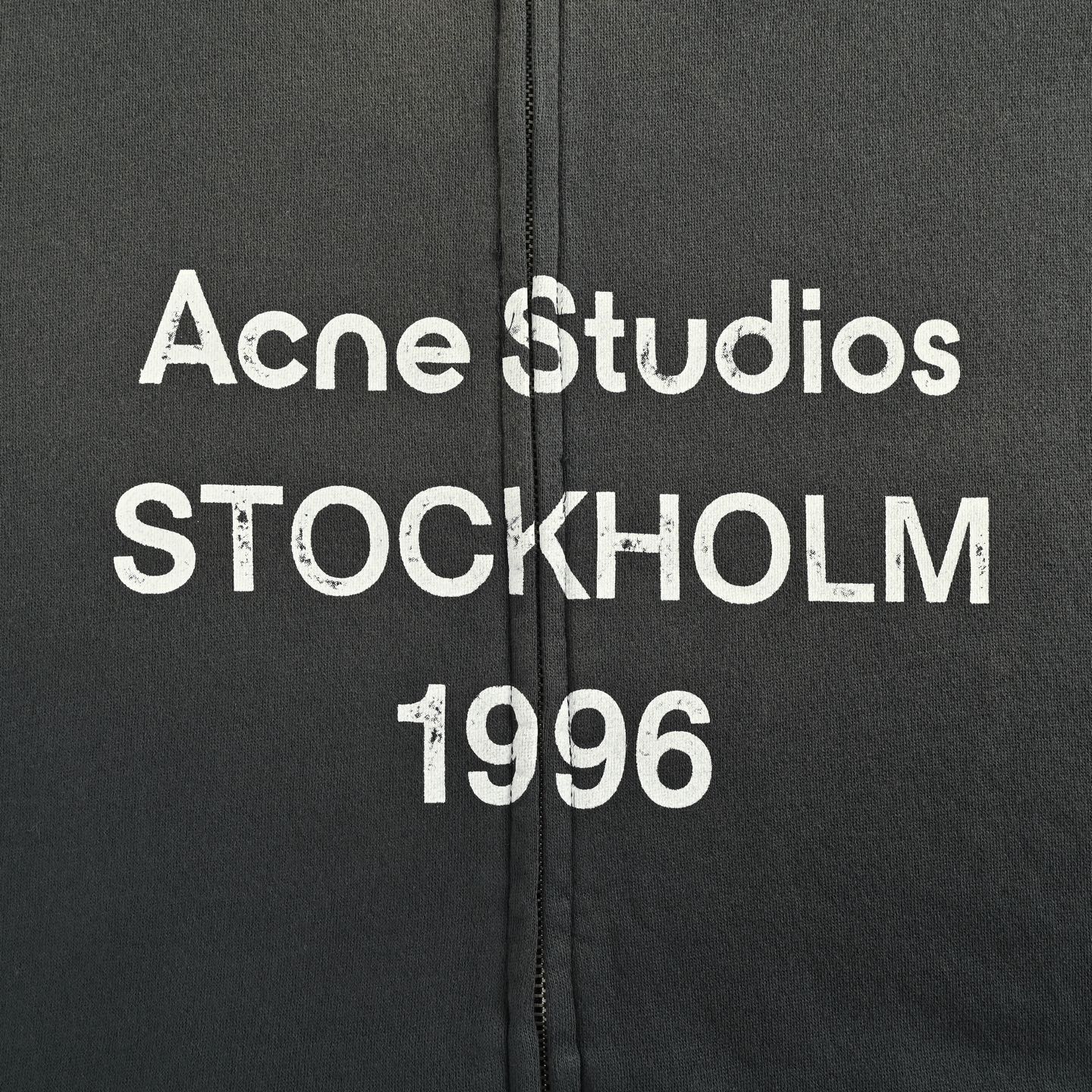 Acne Studios 25FW 1996喷墨拉链棒球服外套 Acne Studios 25FW 1996喷墨拉链棒球服外套