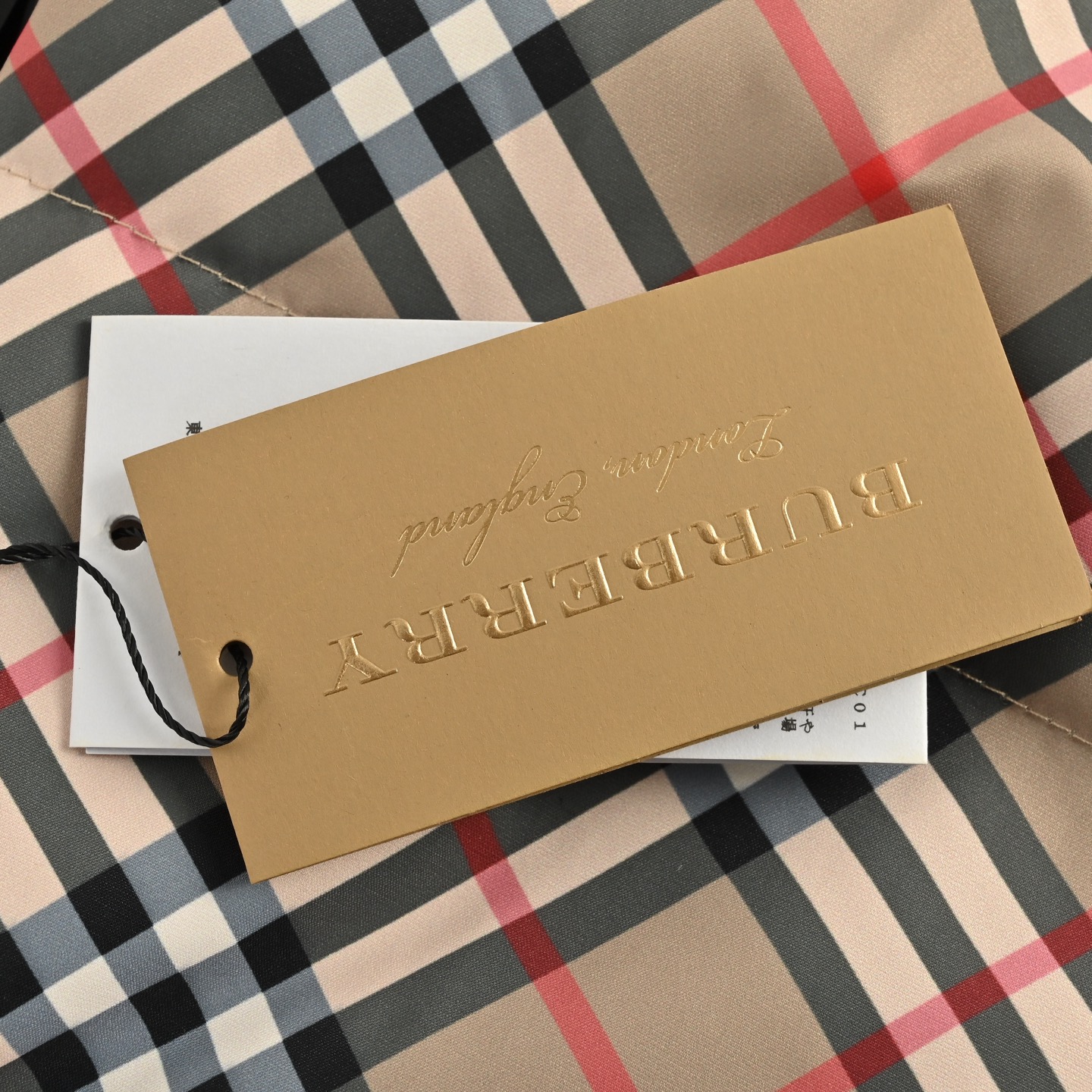Burberry/巴宝莉 25Fw 斜格纹双面穿羽绒马甲
