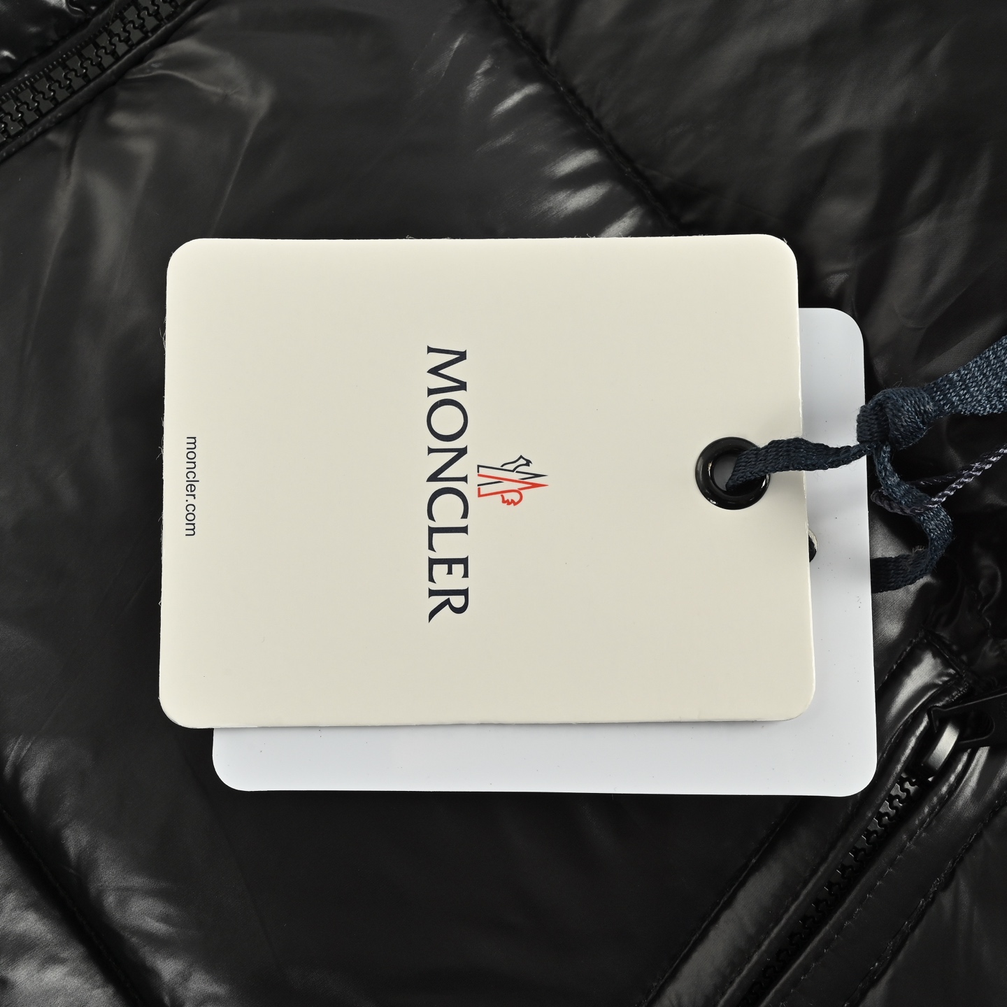 Moncler/蒙口 毛巾绣logo拼色格子马甲