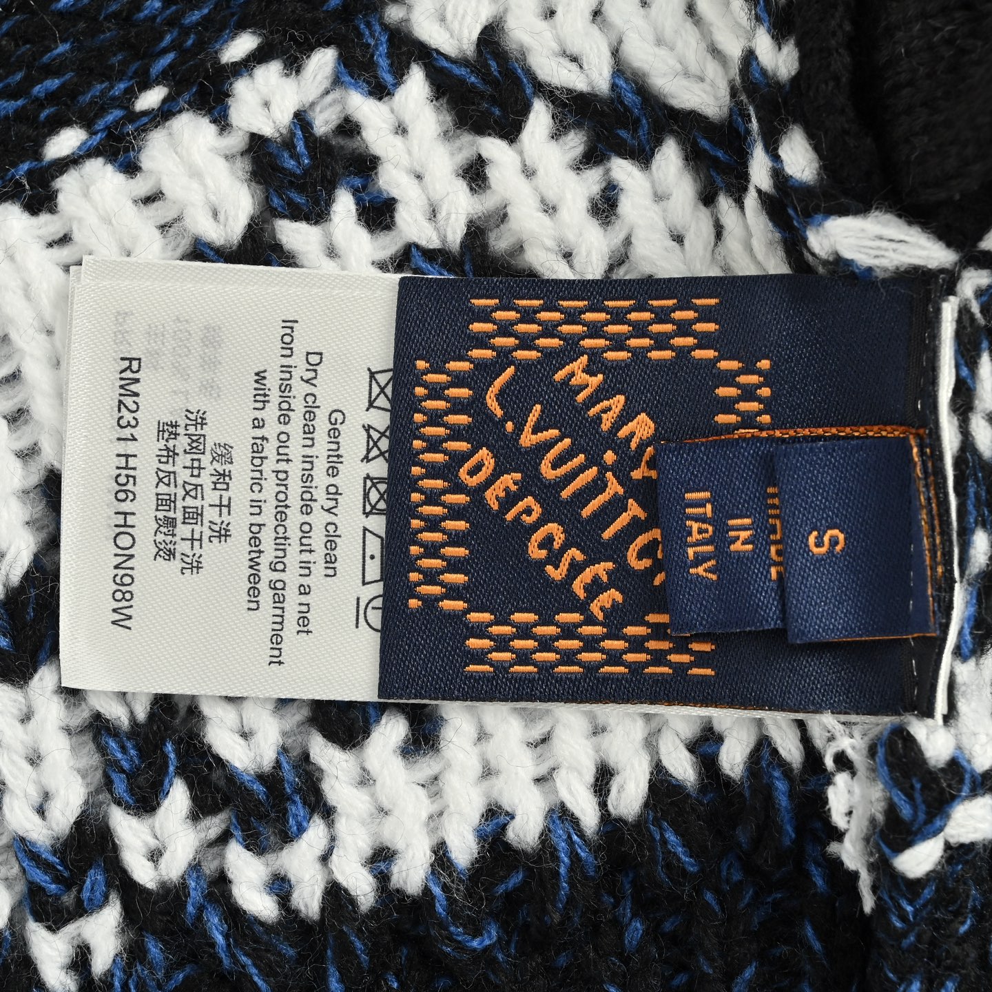 Louis Vuitton/路易威登 25Fw Nigo联名双鱼针织外套