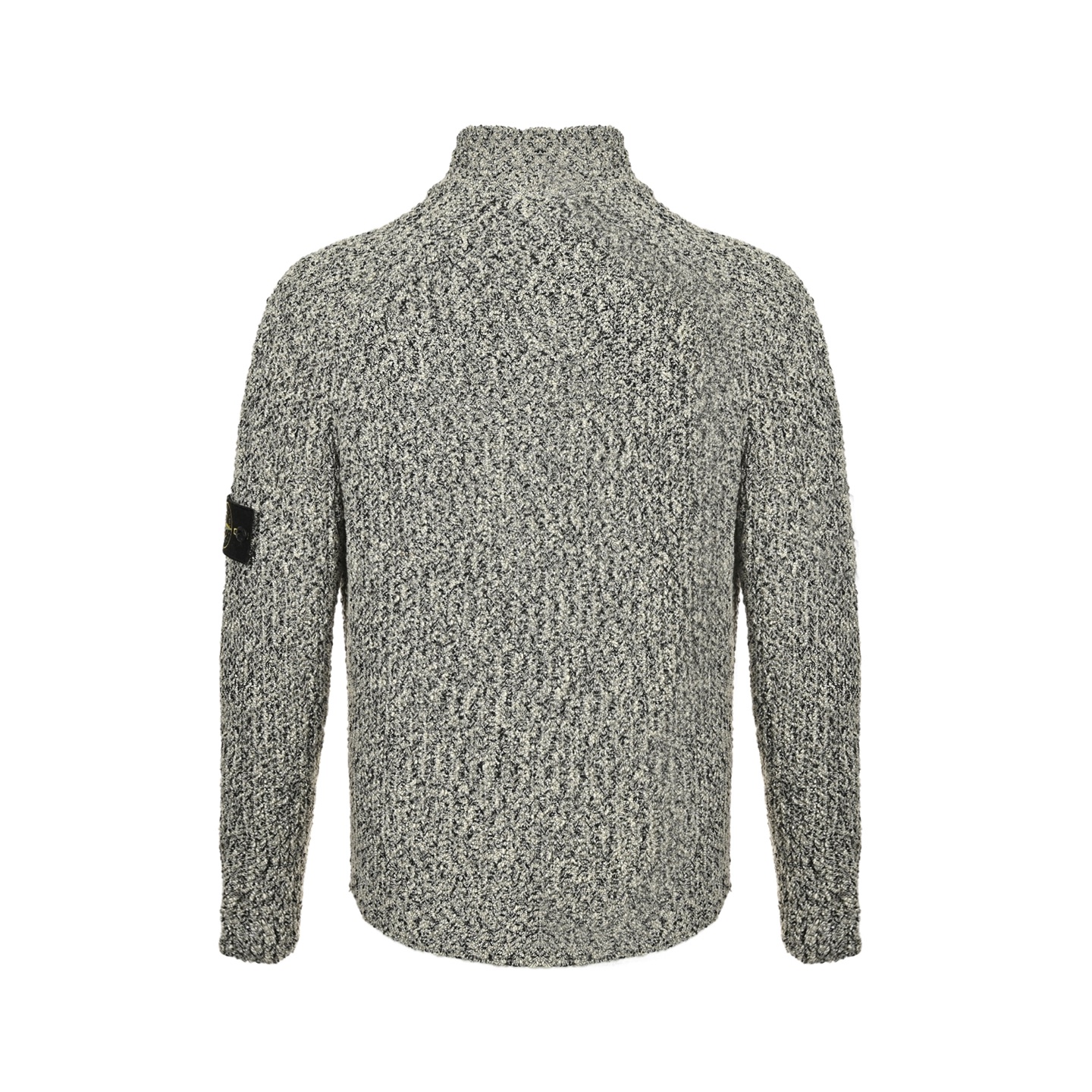 Stone Island/石头岛 25Fw 袖标拉链开衫毛衣 Stone Island/石头岛 25Fw 袖标拉链开衫毛衣