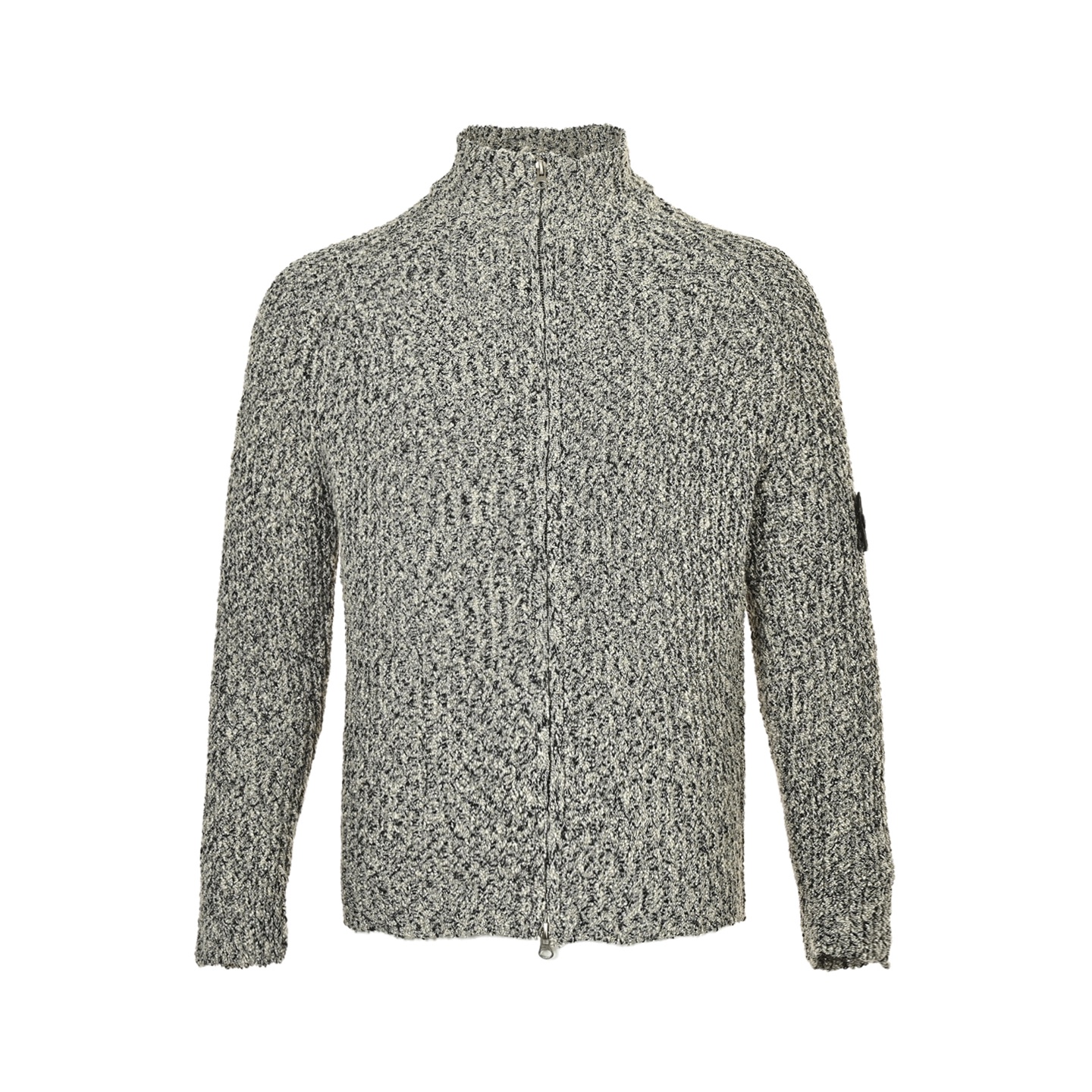 Stone Island/石头岛 25Fw 袖标拉链开衫毛衣 Stone Island/石头岛 25Fw 袖标拉链开衫毛衣