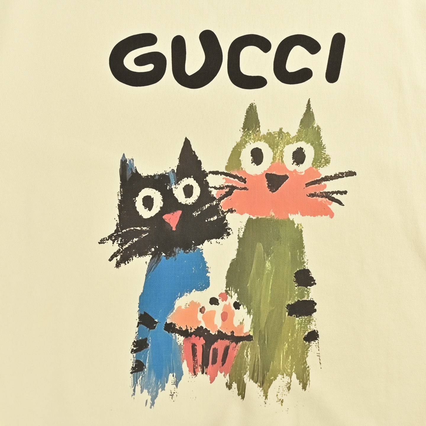Gucci/古驰 25Fw 趣味卡通系列圆领卫衣