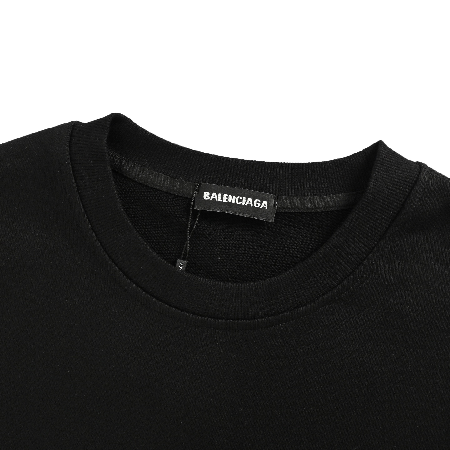Balenciaga/巴黎世家 25Fw 小字母压胶圆领卫衣 Balenciaga/巴黎世家 25Fw 小字母压胶圆领卫衣