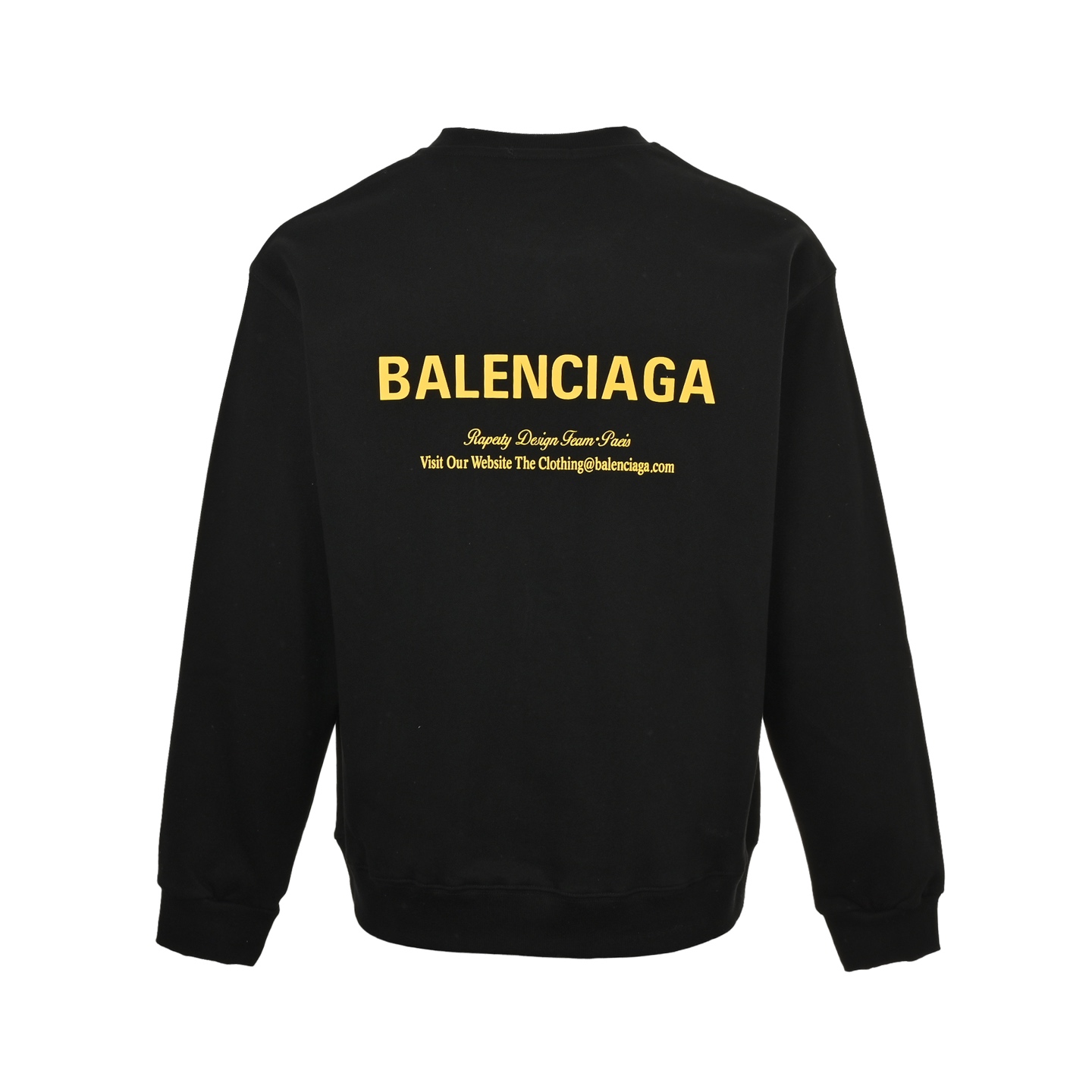 Balenciaga/巴黎世家 25Fw 小字母压胶圆领卫衣 Balenciaga/巴黎世家 25Fw 小字母压胶圆领卫衣
