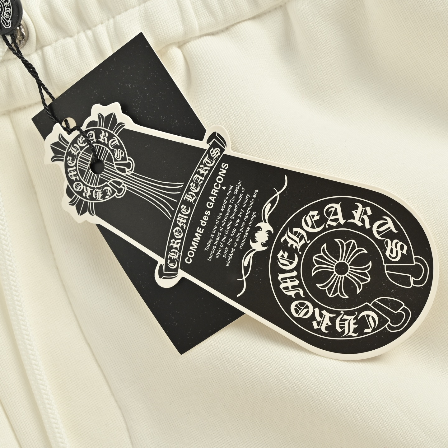 Chrome Hearts/克罗心 十字架贴布刺绣长裤