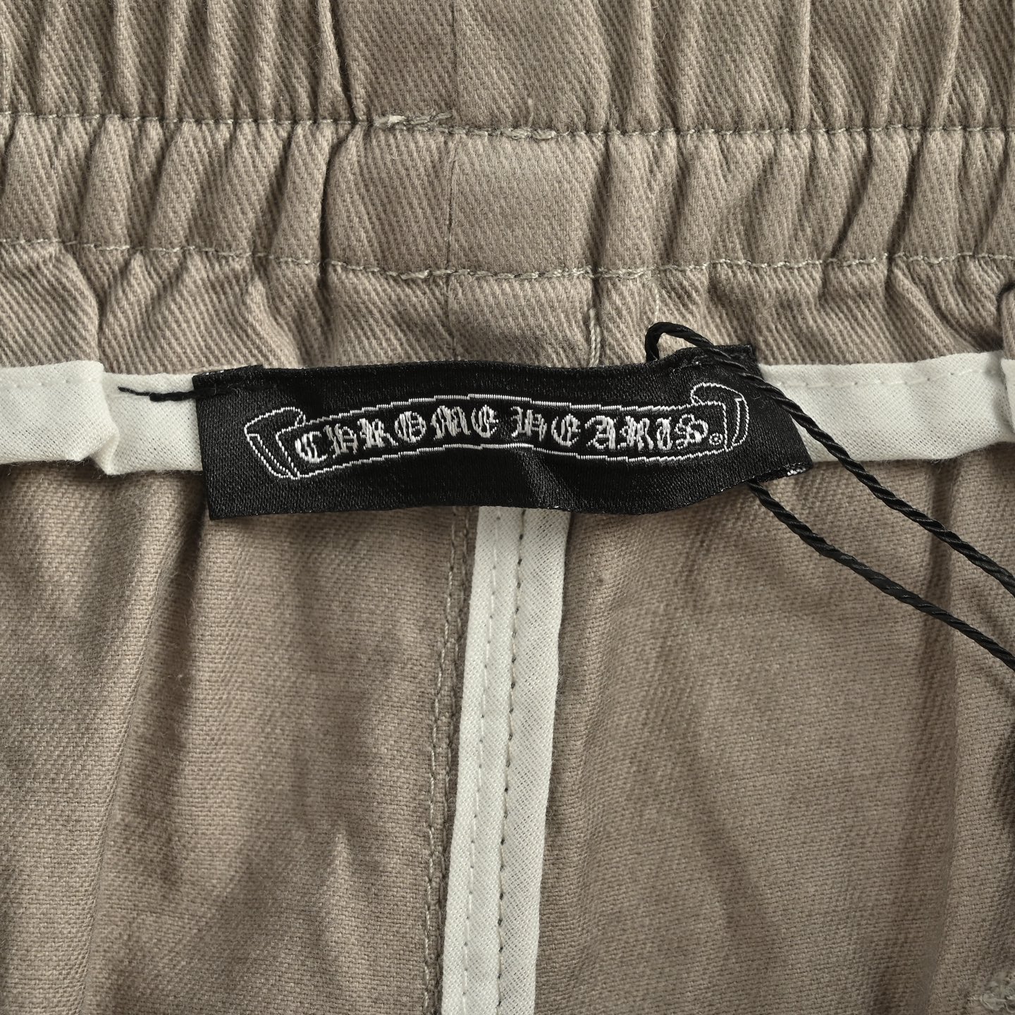 Chrome Hearts/克罗心 压皮十字架贴布刺绣长裤