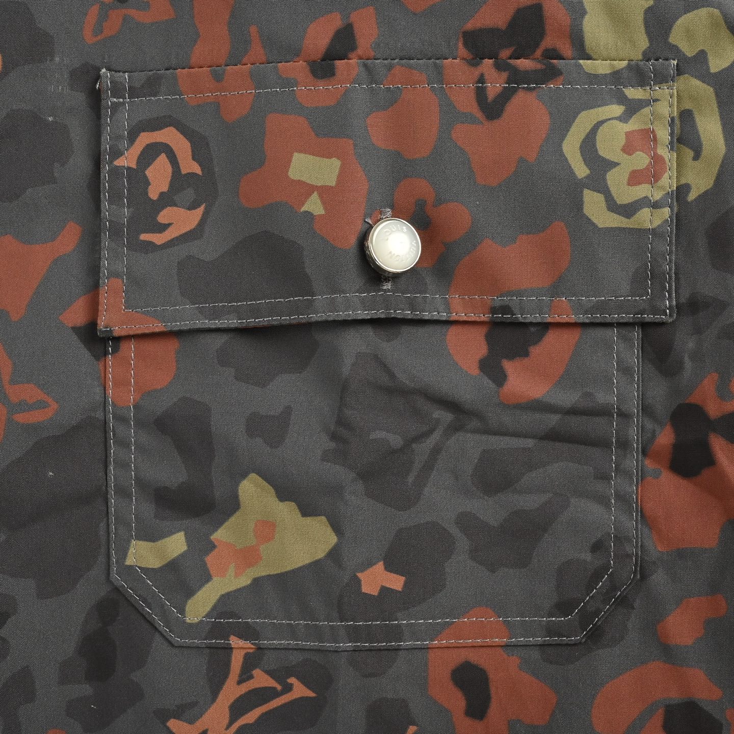 Louis Vuitton/路易威登 棕纹印花工装短袖衬衫-Chinese wholesaler seller Clothes Bags handbags wholesale Shoes High Quatity wholesaler seller Cheap Sneakers from China Factory Chinese suppliers china wholesale clothing wholesaler seller Louis Vuitton/路易威登 棕纹印花工装短袖衬衫