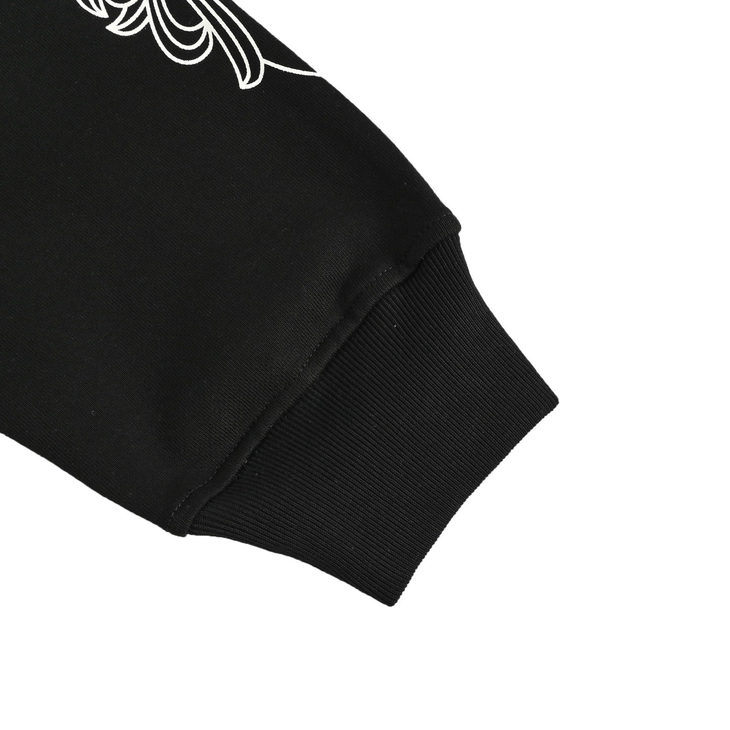 Chrome Hearts/克罗心 前后幅手袖马蹄梵文字母刺绣圆领卫衣