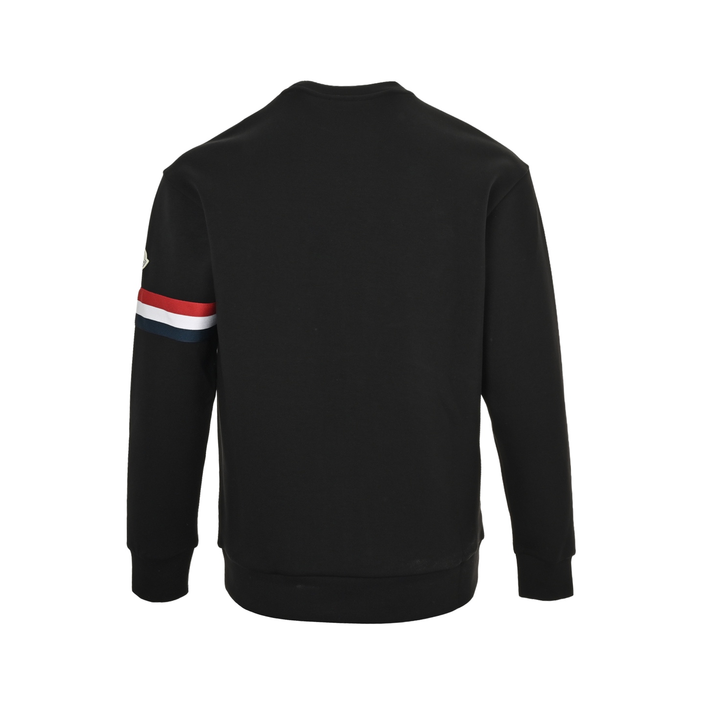 Moncler/蒙口 25ss 三色饰边袖条纹胸前刺绣圆领卫衣