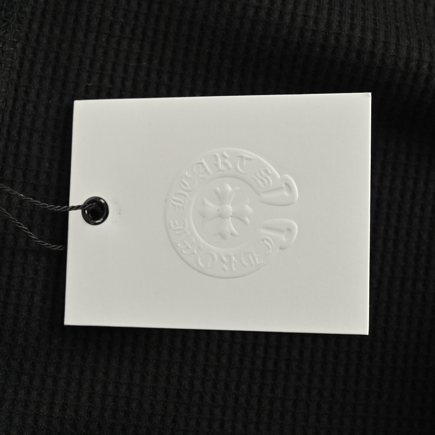 Chrome Hearts/克罗心 后背粉印梵文华夫格长袖T恤-Chinese wholesaler seller Clothes Bags handbags wholesale Shoes High Quatity wholesaler seller Cheap Sneakers from China Factory Chinese suppliers china wholesale clothing wholesaler seller Chrome Hearts/克罗心 后背粉印梵文华夫格长袖T恤