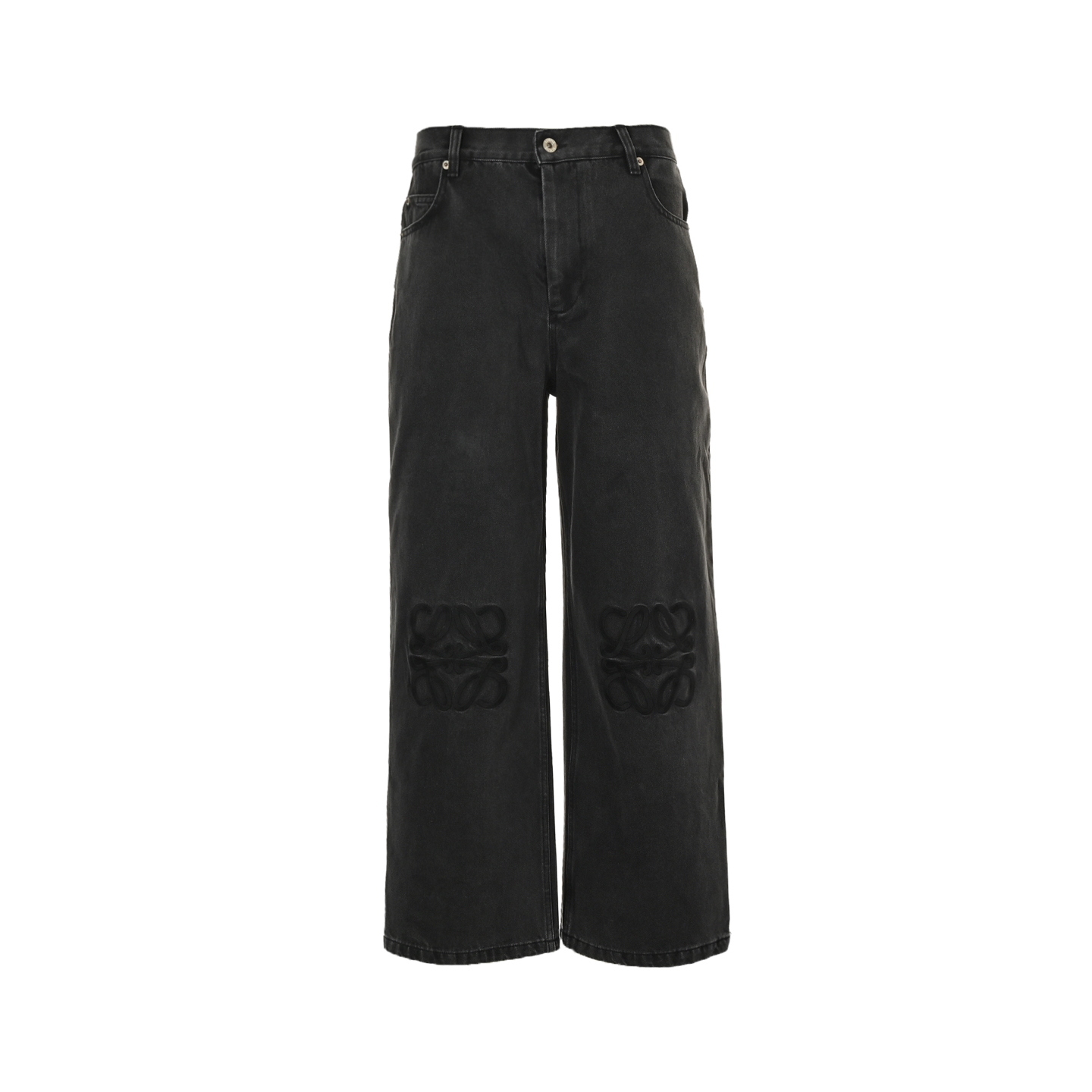 Loewe/罗意威 25Fw 徽标刺绣牛仔裤