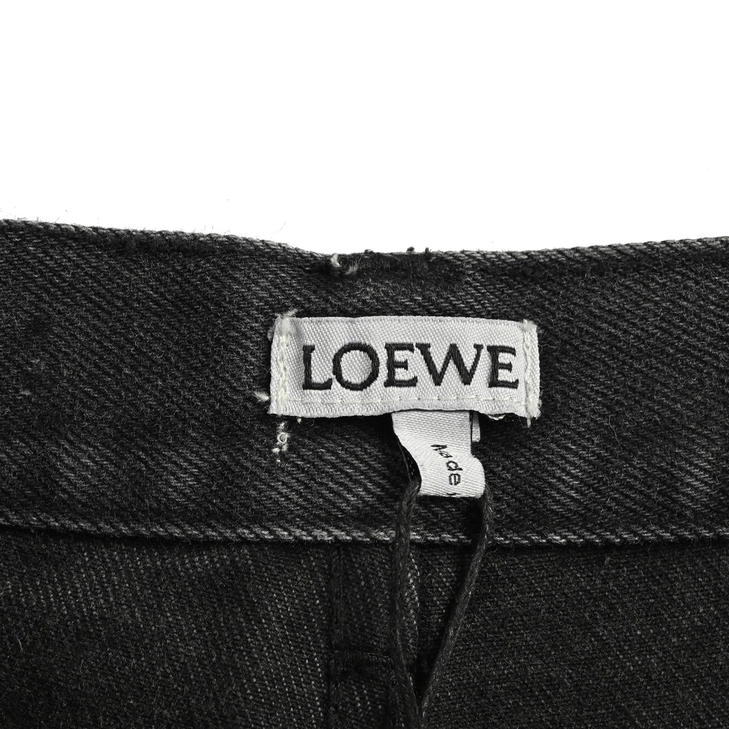 Loewe/罗意威 25Fw 徽标刺绣牛仔裤