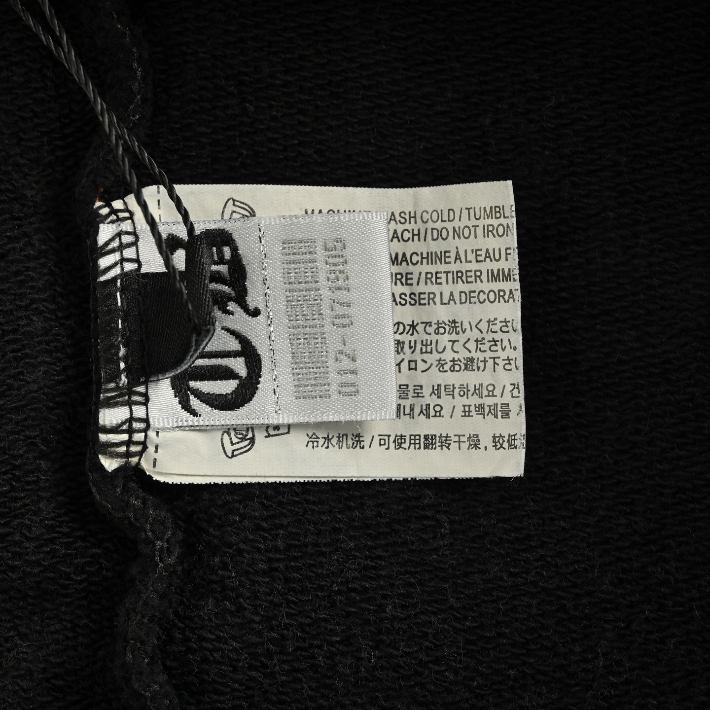 Chrome Hearts/克罗心 烧花贴布做旧圆领卫衣