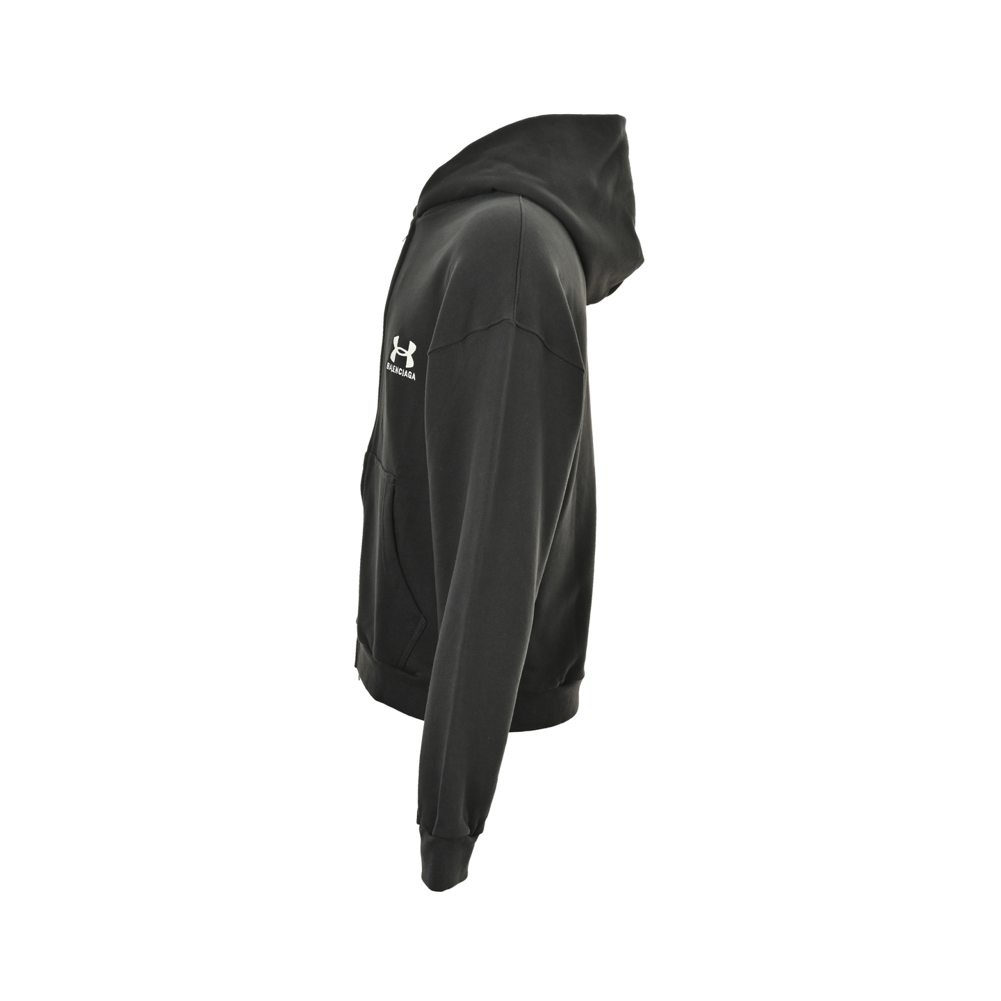 Balenciaga/巴黎世家 安德玛联名刺绣拉链连帽外套