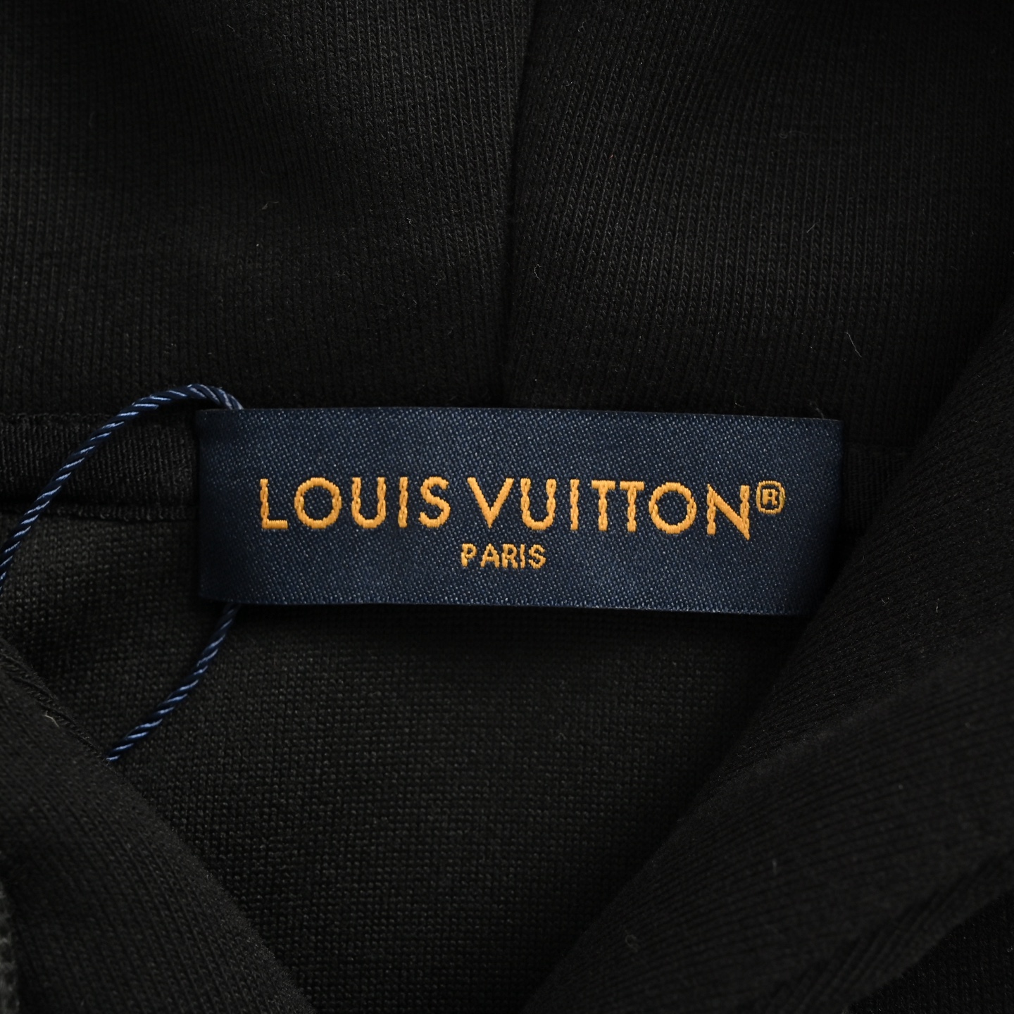 Louis Vuitton/路易威登 25Fw 3D立体字母贴布连帽卫衣 Louis Vuitton/路易威登 25Fw 3D立体字母贴布连帽卫衣