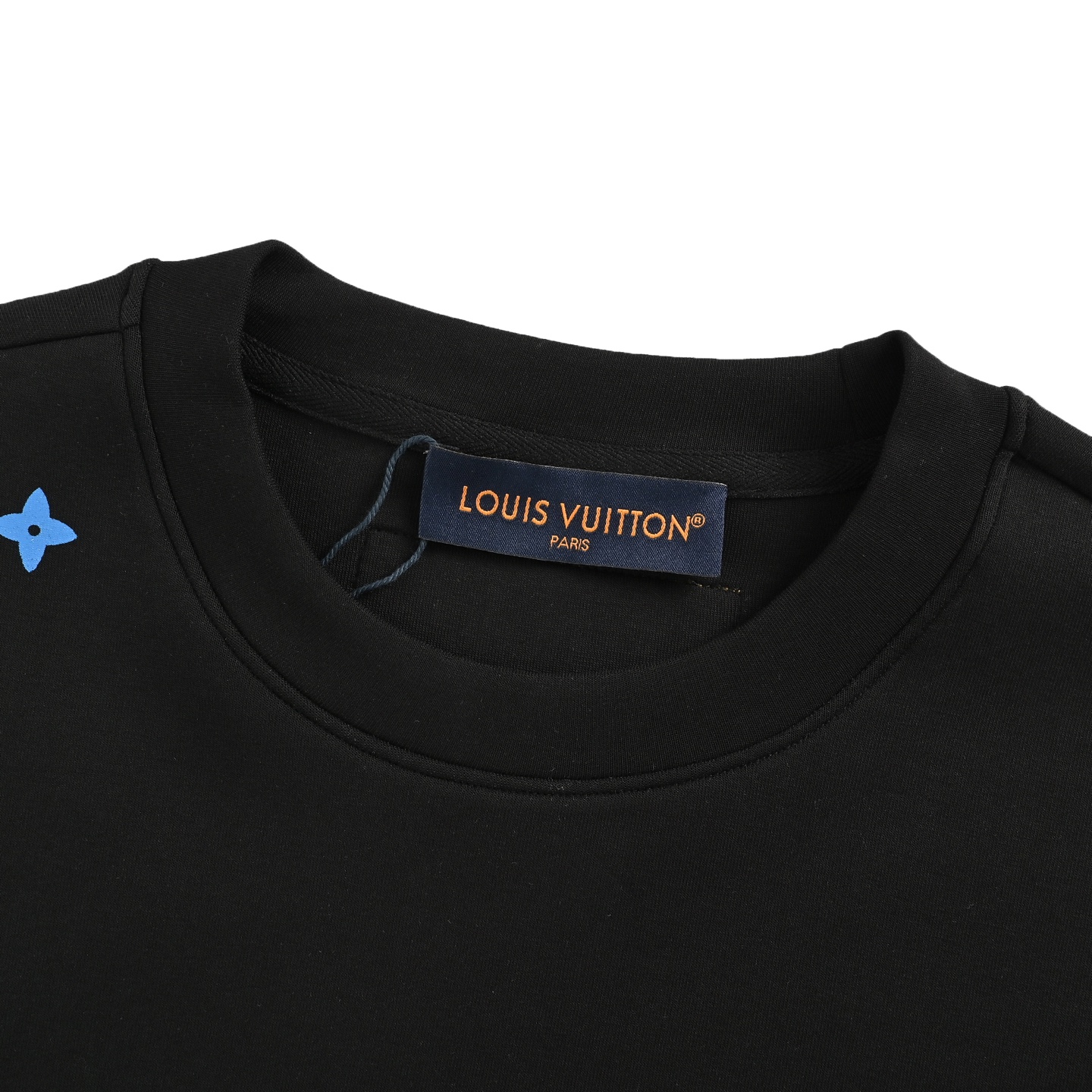 Louis Vuitton/路易威登 刺绣字母渐变老花印花太空棉卫衣