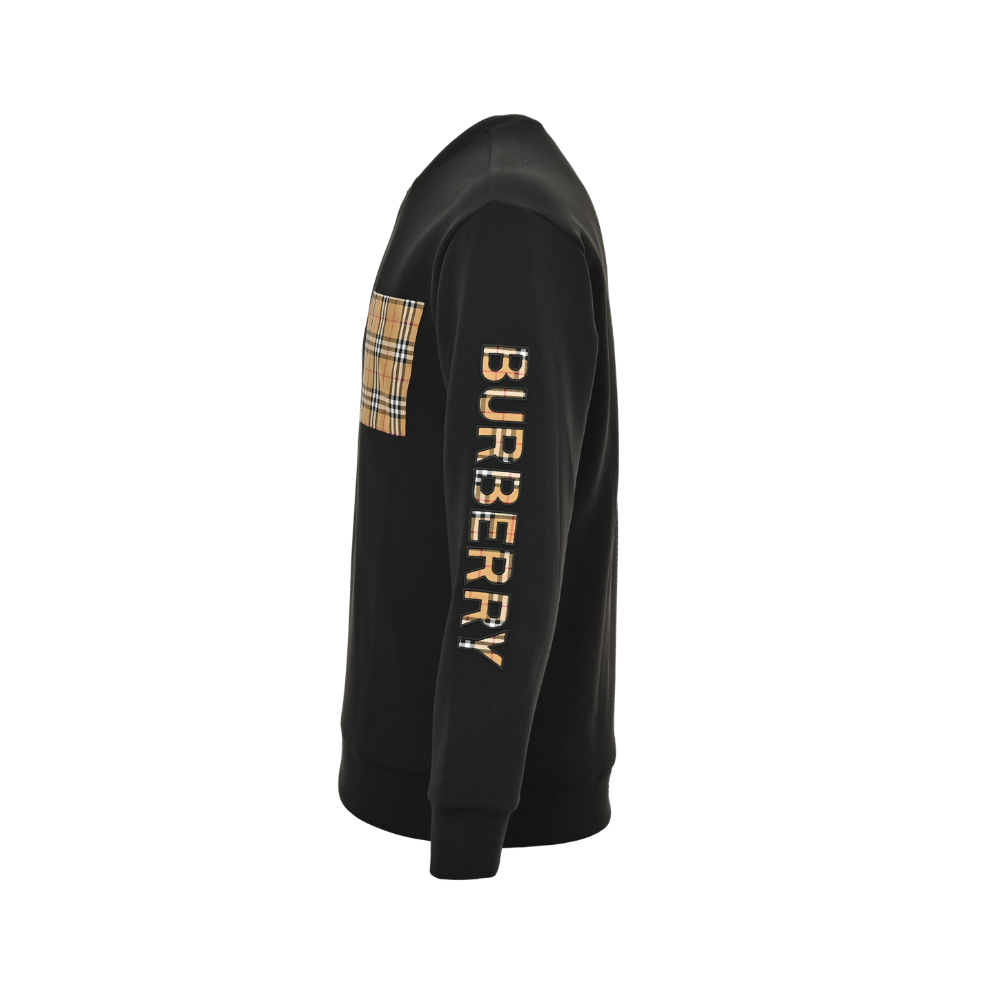 Burberry/巴宝莉 25ss 口袋格纹袖子字母大标太空棉卫衣-Chinese wholesaler seller Clothes Bags handbags wholesale Shoes High Quatity wholesaler seller Cheap Sneakers from China Factory Chinese suppliers china wholesale clothing wholesaler seller Burberry/巴宝莉 25ss 口袋格纹袖子字母大标太空棉卫衣